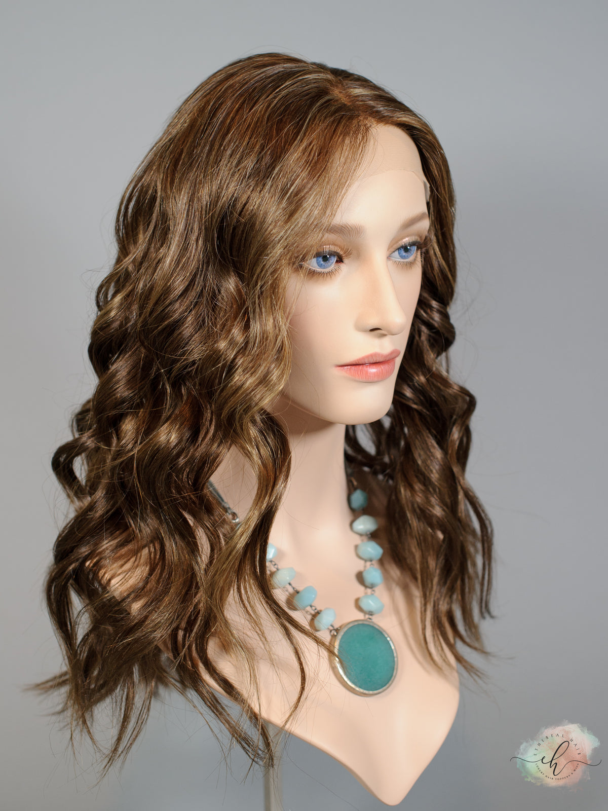 "WHAT IT TAKES" Exquisite Wig: Lace Top, Sz. S/M, 22"