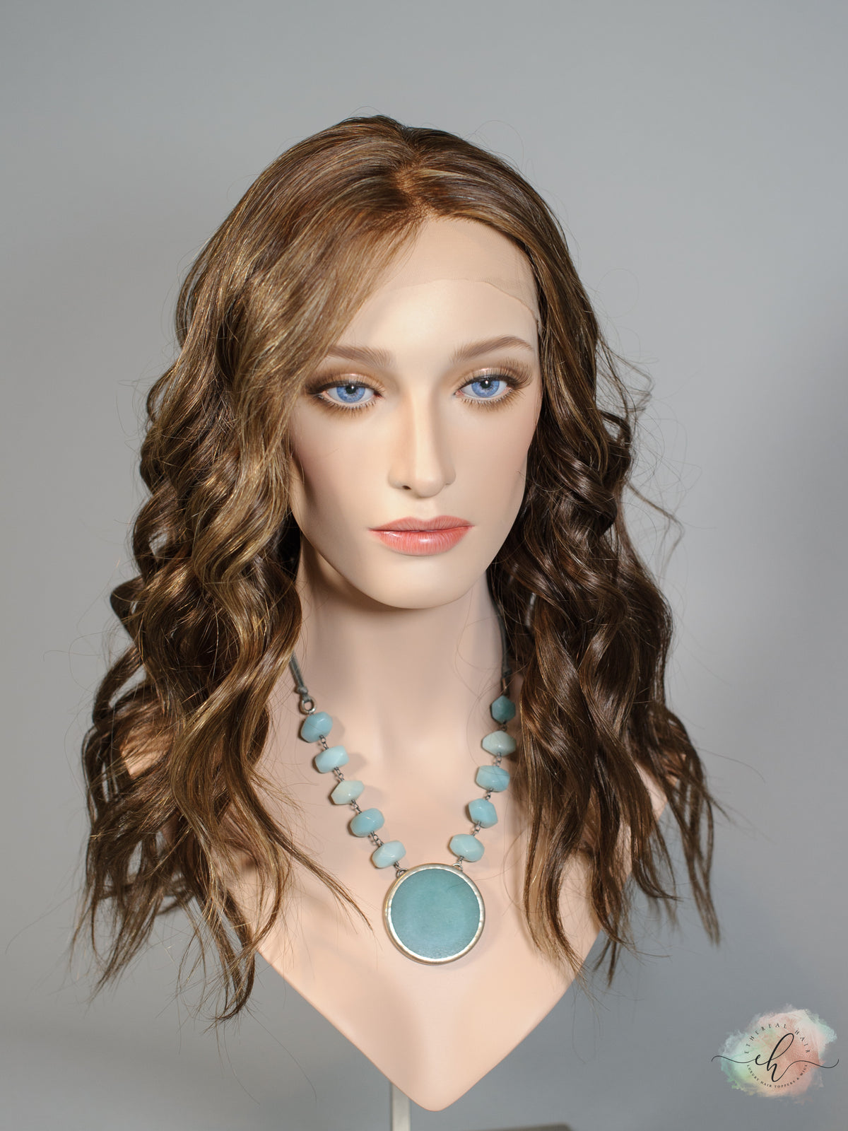"WHAT IT TAKES" Exquisite Wig: Lace Top, Sz. S/M, 22"