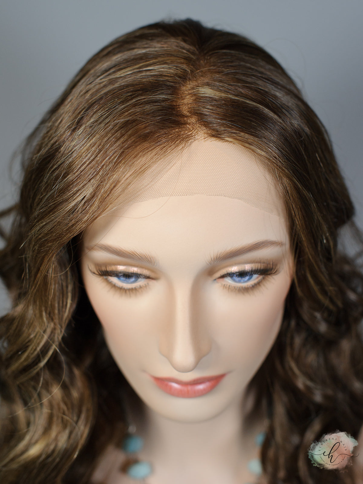 "WHAT IT TAKES" Exquisite Wig: Lace Top, Sz. S/M, 22"