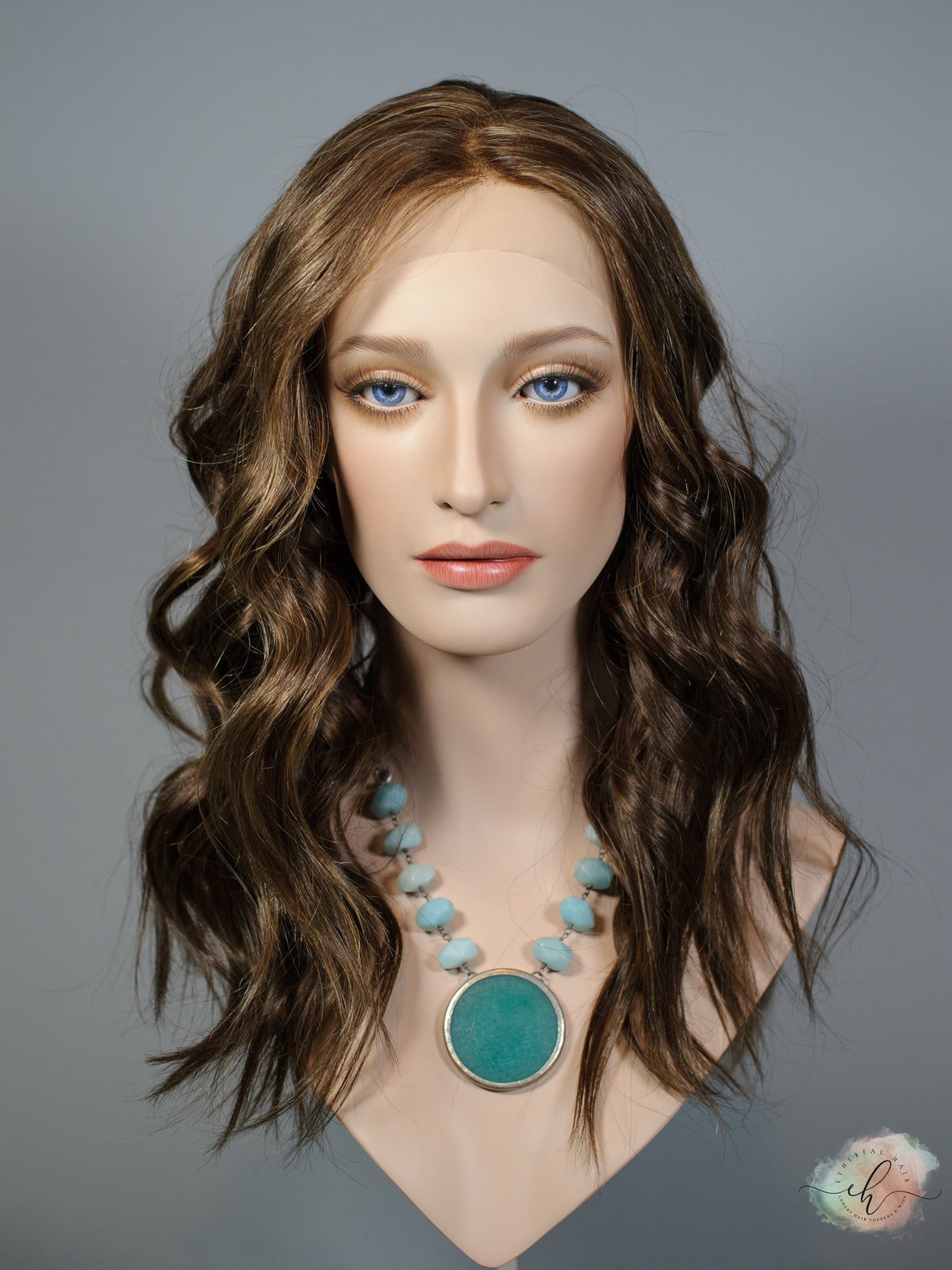 "WHAT IT TAKES" Exquisite Wig: Lace Top, Sz. S/M, 22"