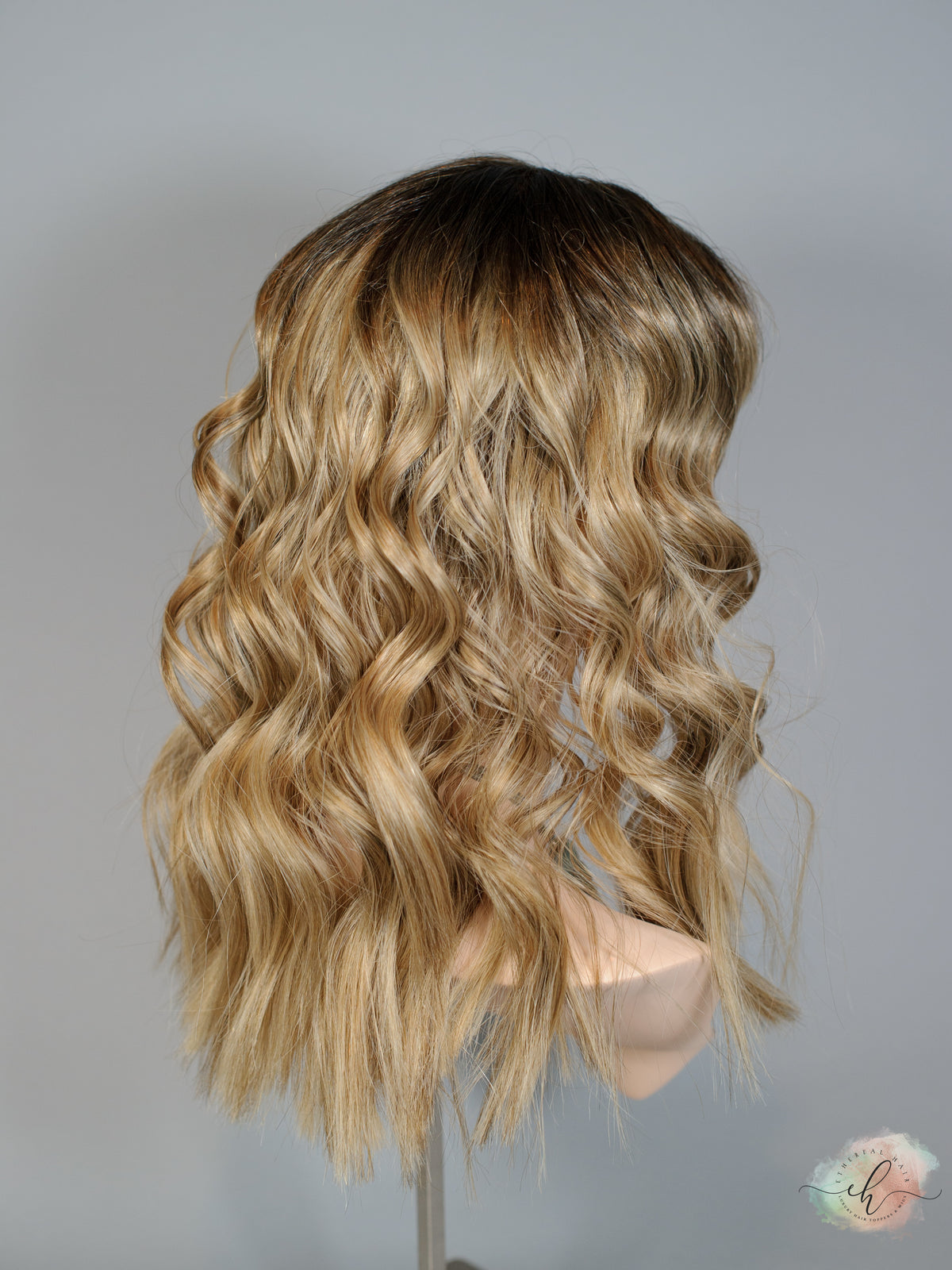 &quot;I CAN &amp; I WILL&quot; Exquisite Wig: Lace Top, Sz. M, 18.5&quot;