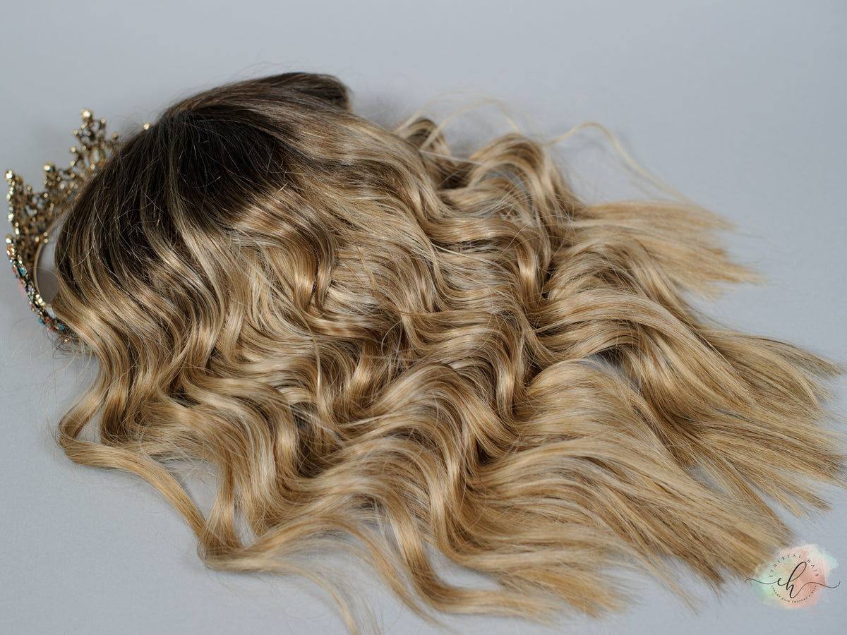 &quot;I CAN &amp; I WILL&quot; Exquisite Wig: Lace Top, Sz. M, 18.5&quot;