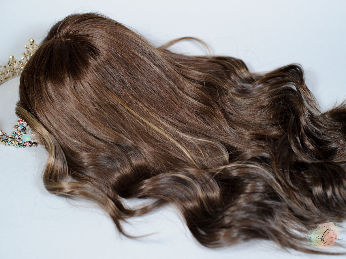 &quot;BE THE VOICE&quot; Exquisite Wig: Lace Top, Sz. M, 21&quot;