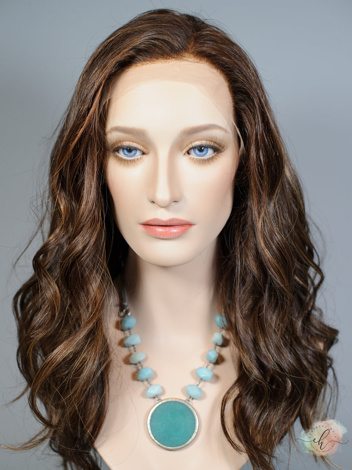 "SPITFIRE" Exquisite Wig: Lace Top, Sz. M/L, 19"
