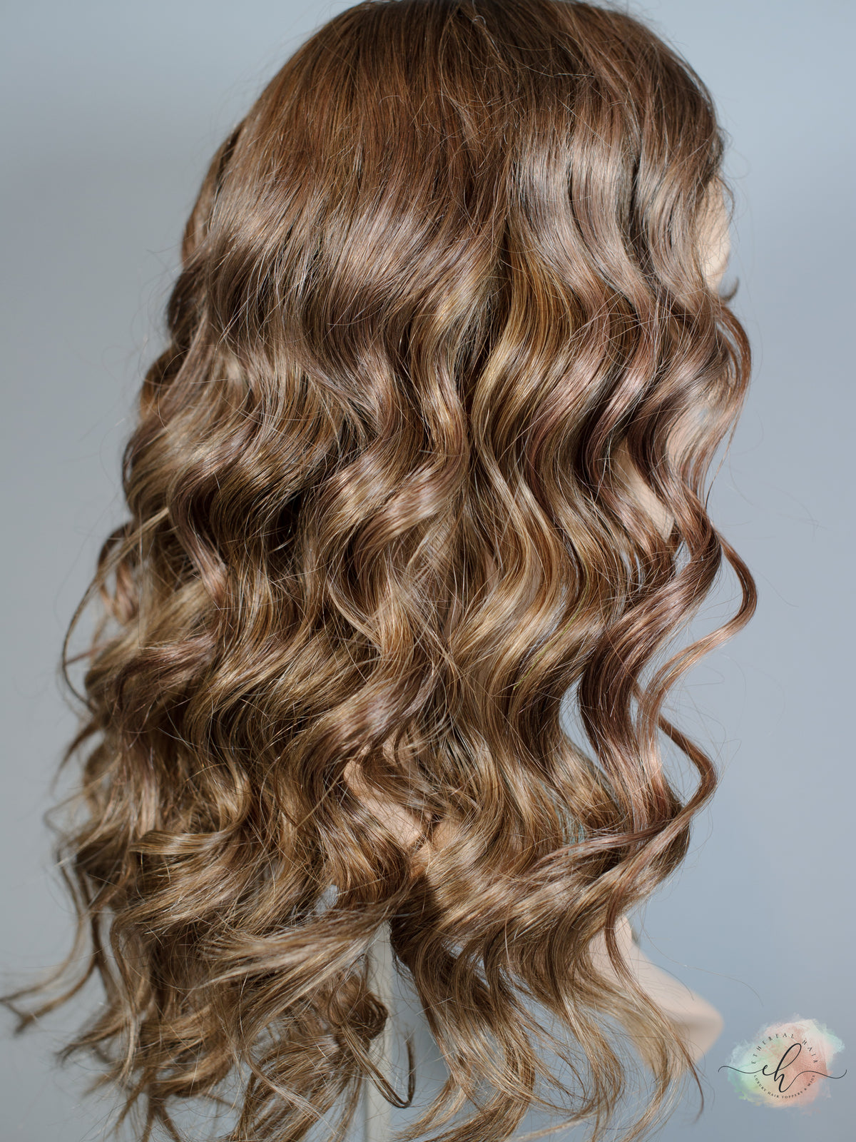 &quot;HELPLESSLY HOPING&quot; Exquisite Wig: Lace Top, Sz. M, 22&quot;