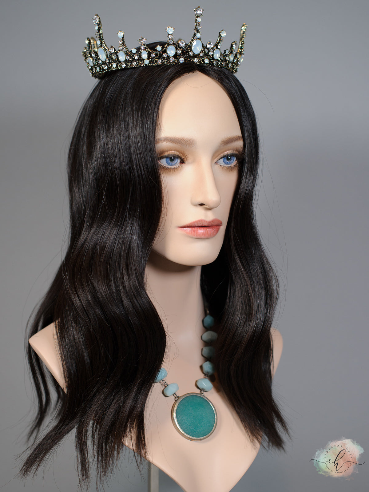 "RAVEN" Premium Topper: Silk Top, 8x8, 19-20"