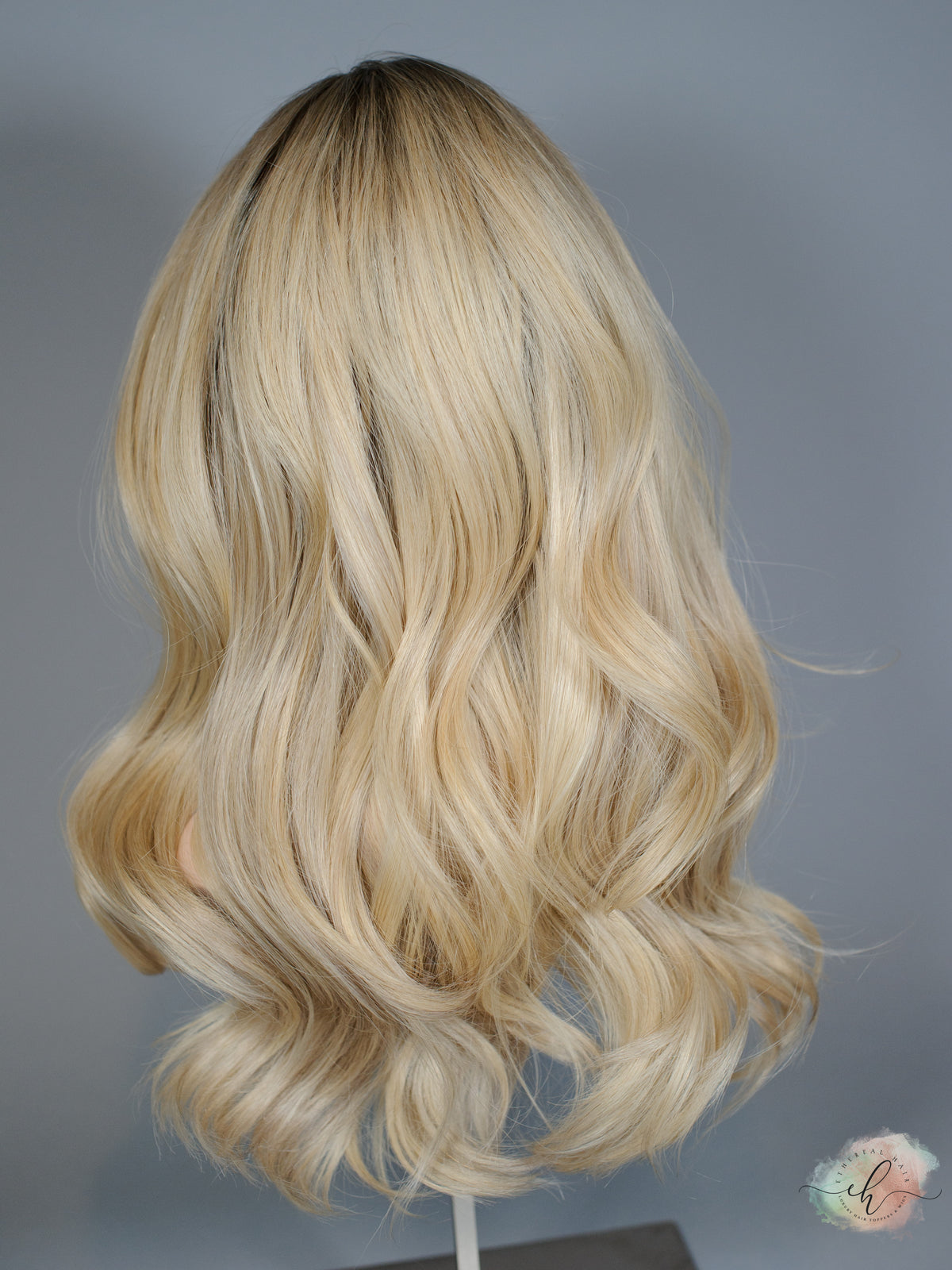 &quot;GWEN&quot; Premium Wig: Lace Top, Sz. S/M, 23&quot;