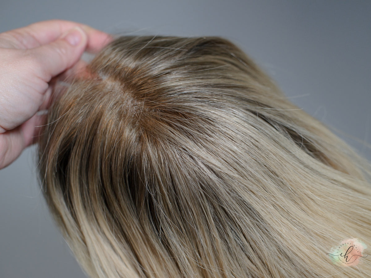 &quot;GWEN&quot; Premium Wig: Lace Top, Sz. S/M, 23&quot;