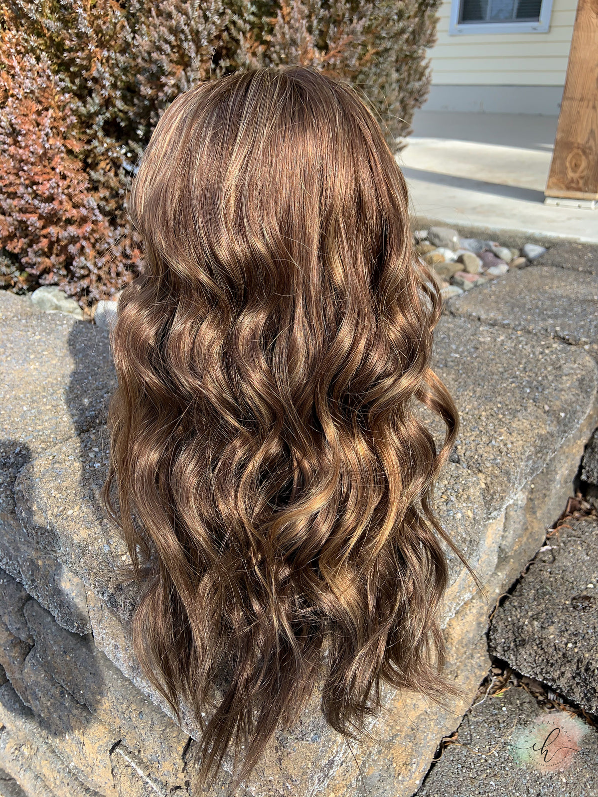 "WHAT IT TAKES" Exquisite Wig: Lace Top, Sz. S/M, 22"