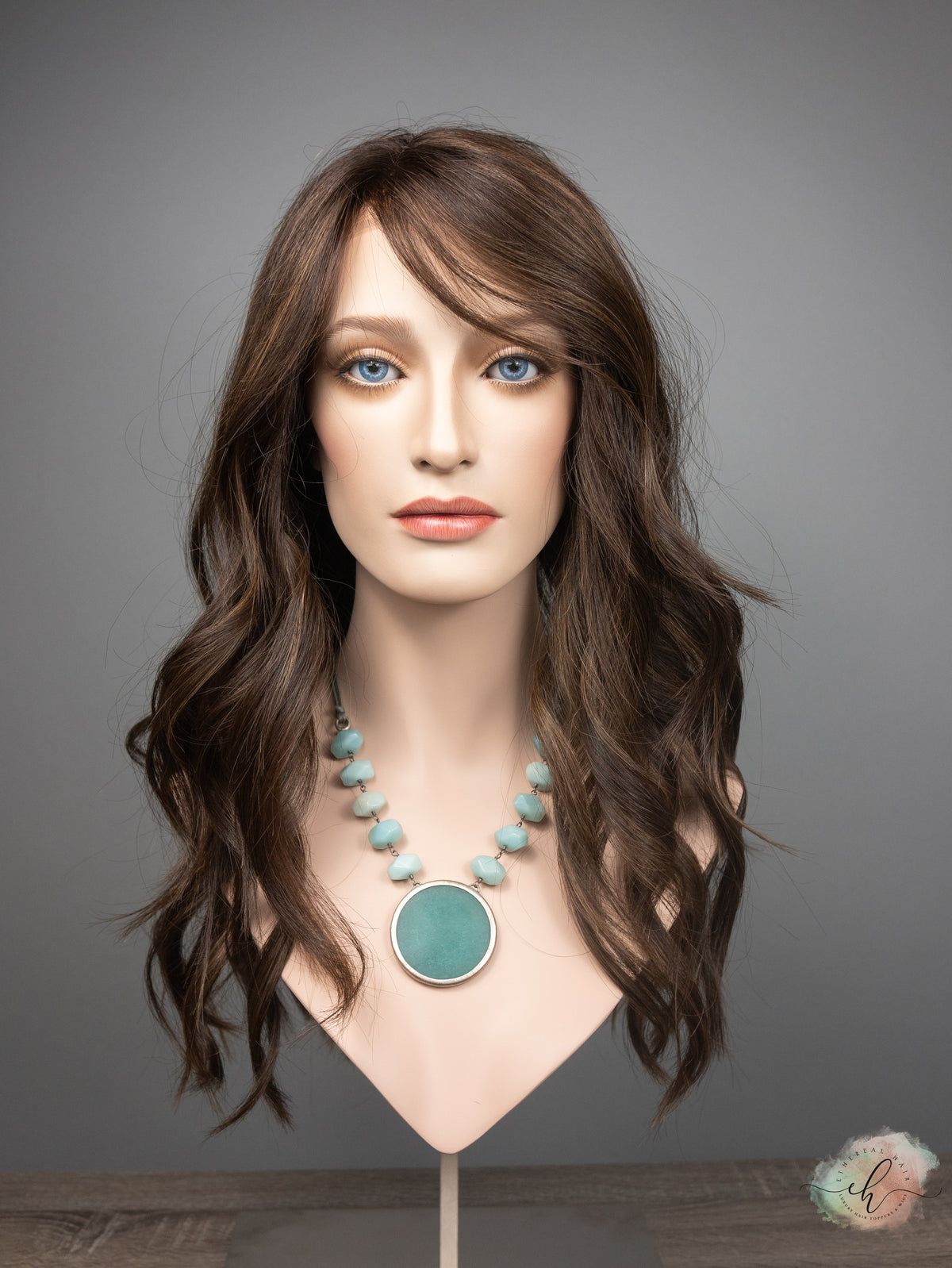 “SAMARA&quot; Premium Wig: Lace Top, Sz. S/M, 22&quot;, Medical Cap