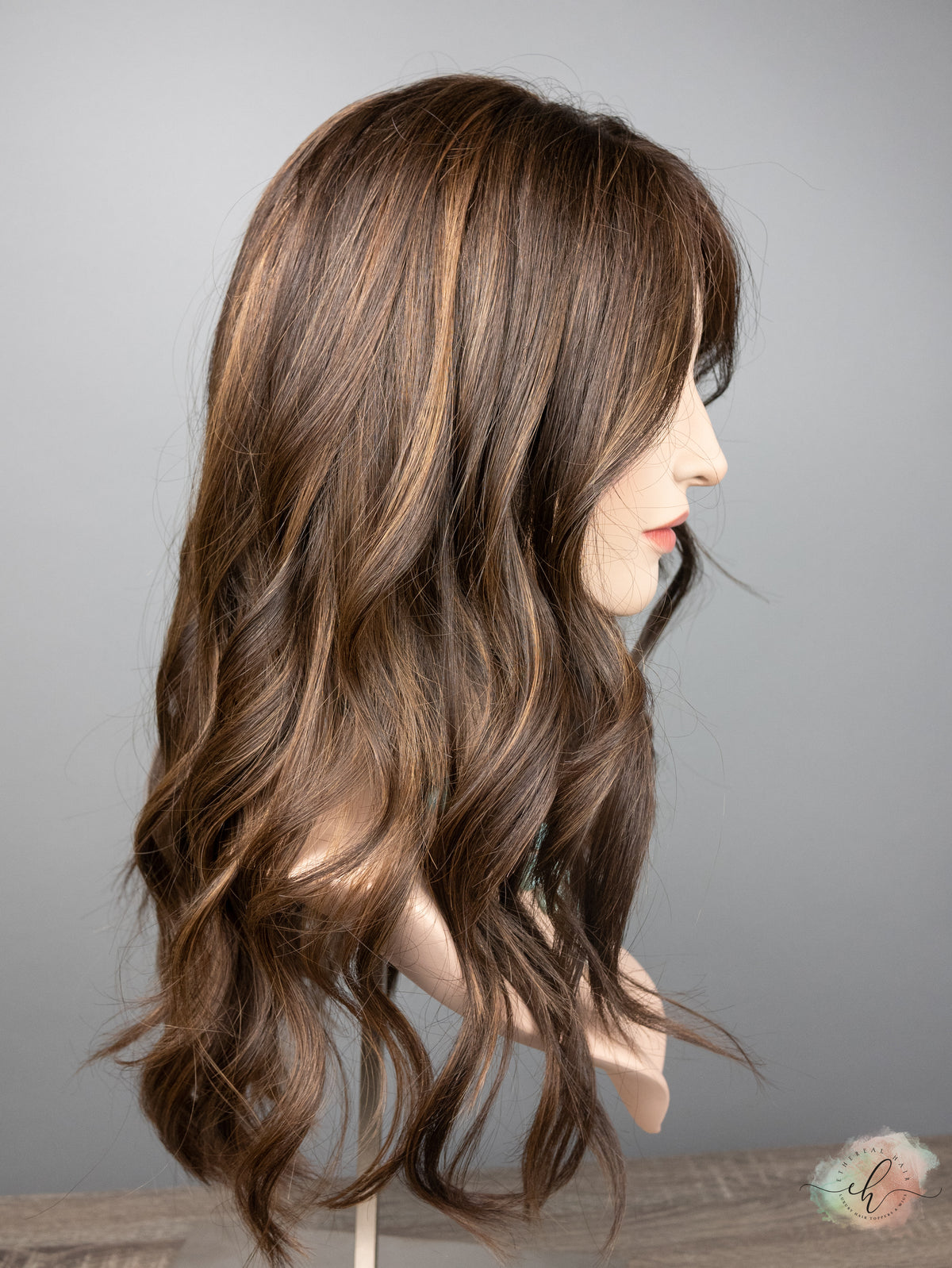 “SAMARA&quot; Premium Wig: Lace Top, Sz. S/M, 22&quot;, Medical Cap