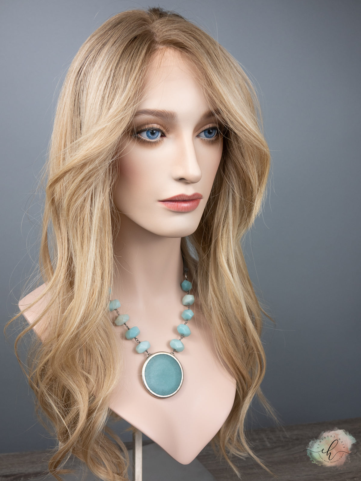 &quot;DEE&quot; Premium Wig: Lace Top, Sz. S/M, 23-24&quot;