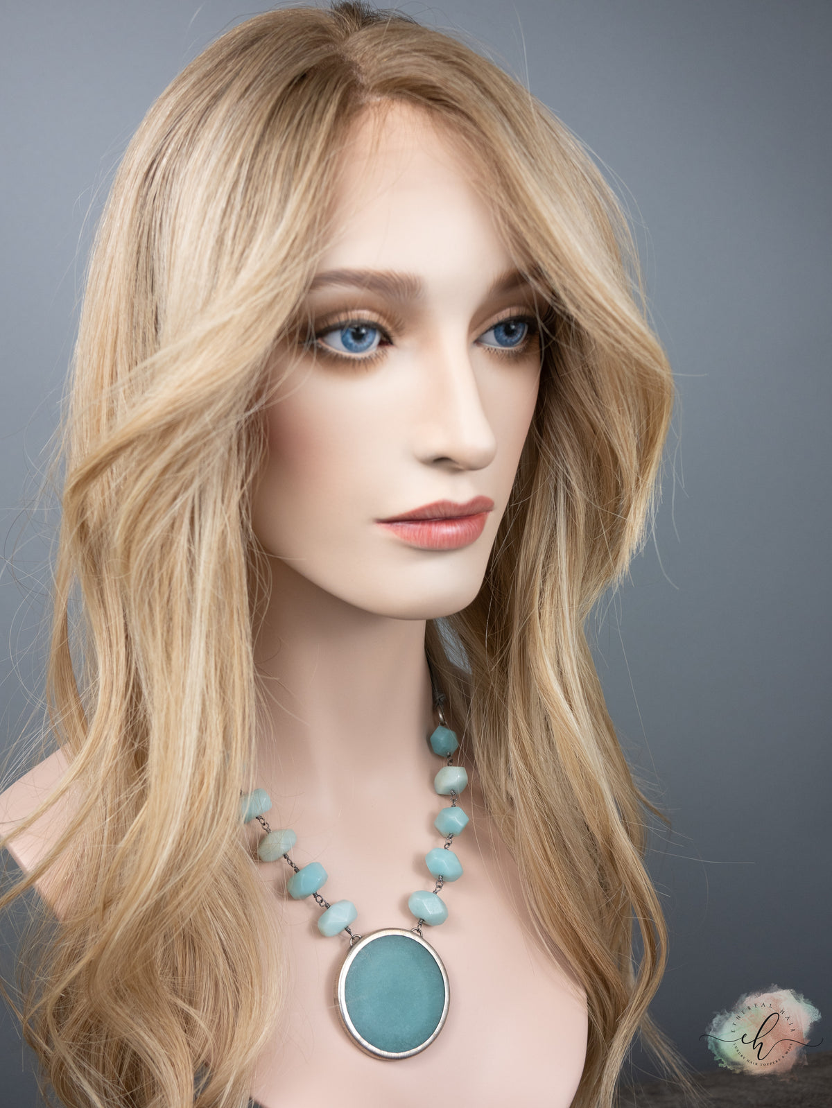 &quot;DEE&quot; Premium Wig: Lace Top, Sz. S/M, 23-24&quot;