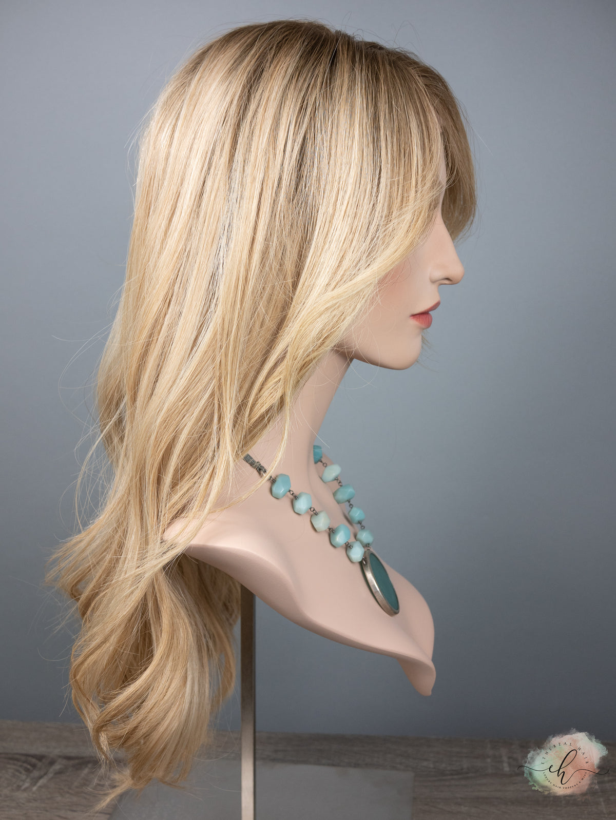 &quot;DEE&quot; Premium Wig: Lace Top, Sz. S/M, 23-24&quot;