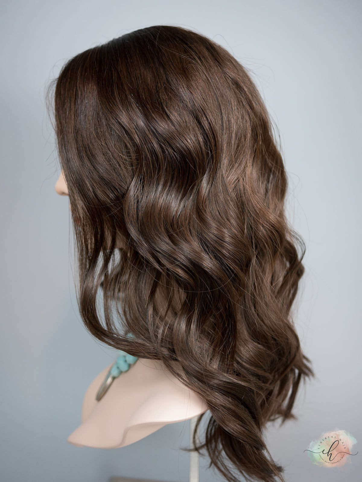 &quot;LUNA&quot; Premium Wig: Lace Top, Sz. M, 22&quot;