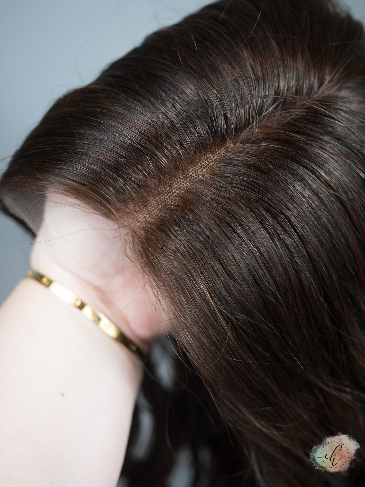 &quot;LUNA&quot; Premium Wig: Lace Top, Sz. M, 22&quot;