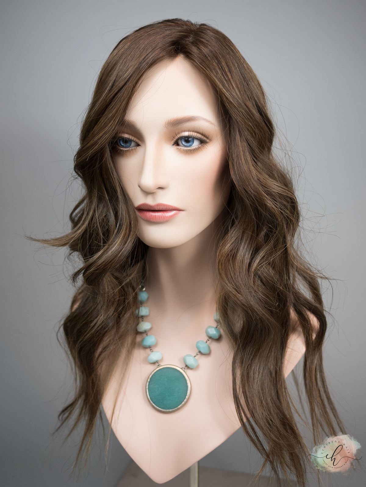 &quot;LENORA&quot; Premium Topper: Silk Top, 9x9, 23&quot;, Fully Handtied