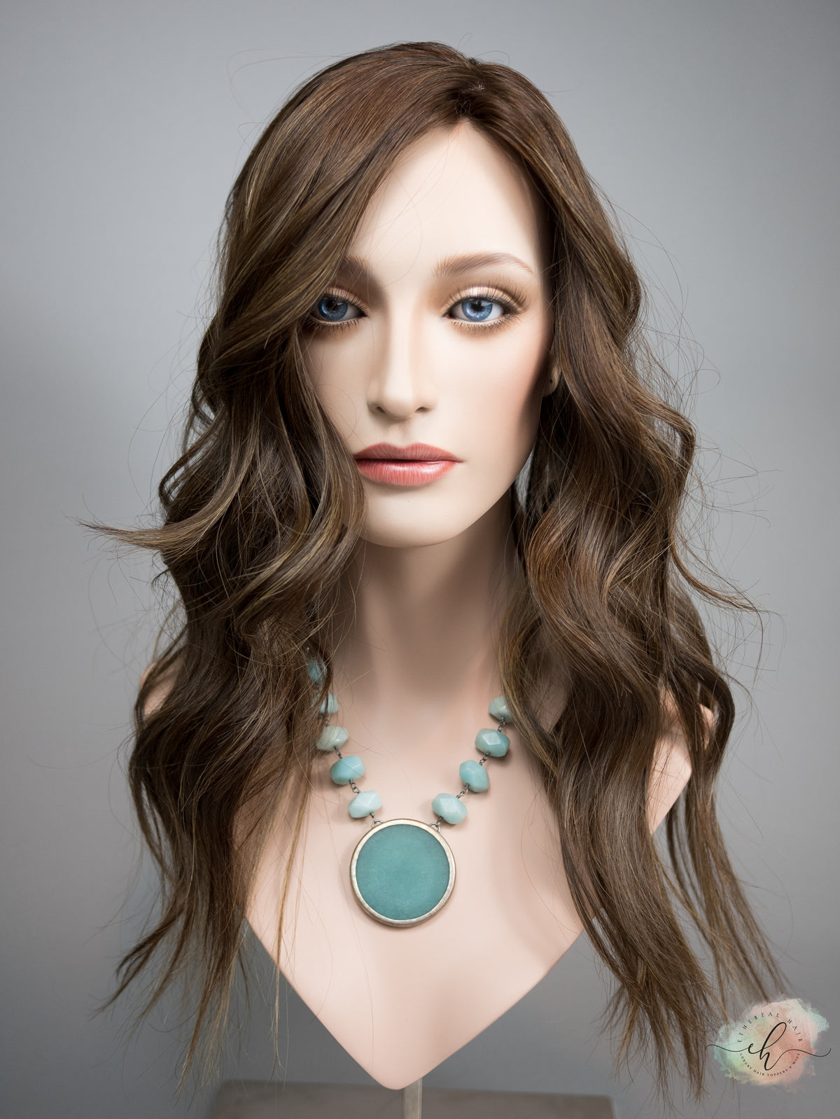 &quot;LENORA&quot; Premium Topper: Silk Top, 9x9, 23&quot;, Fully Handtied