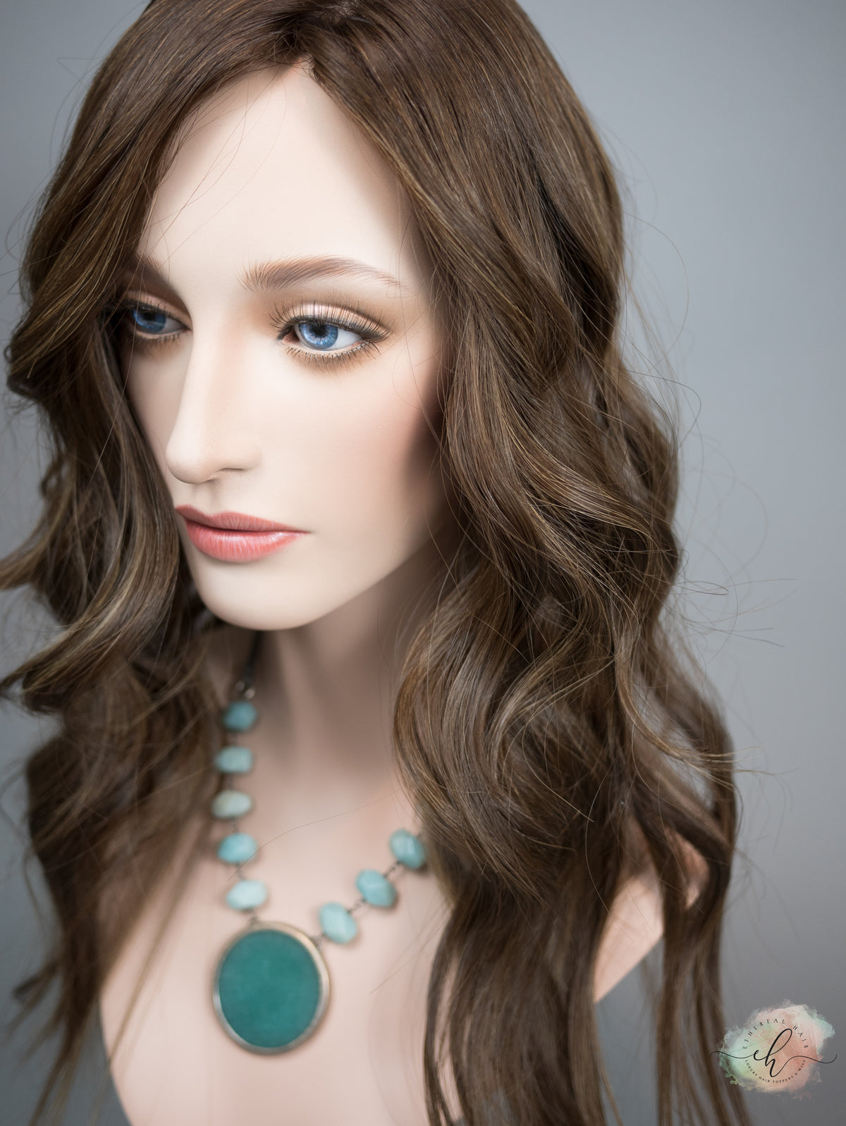 &quot;LENORA&quot; Premium Topper: Silk Top, 9x9, 23&quot;, Fully Handtied