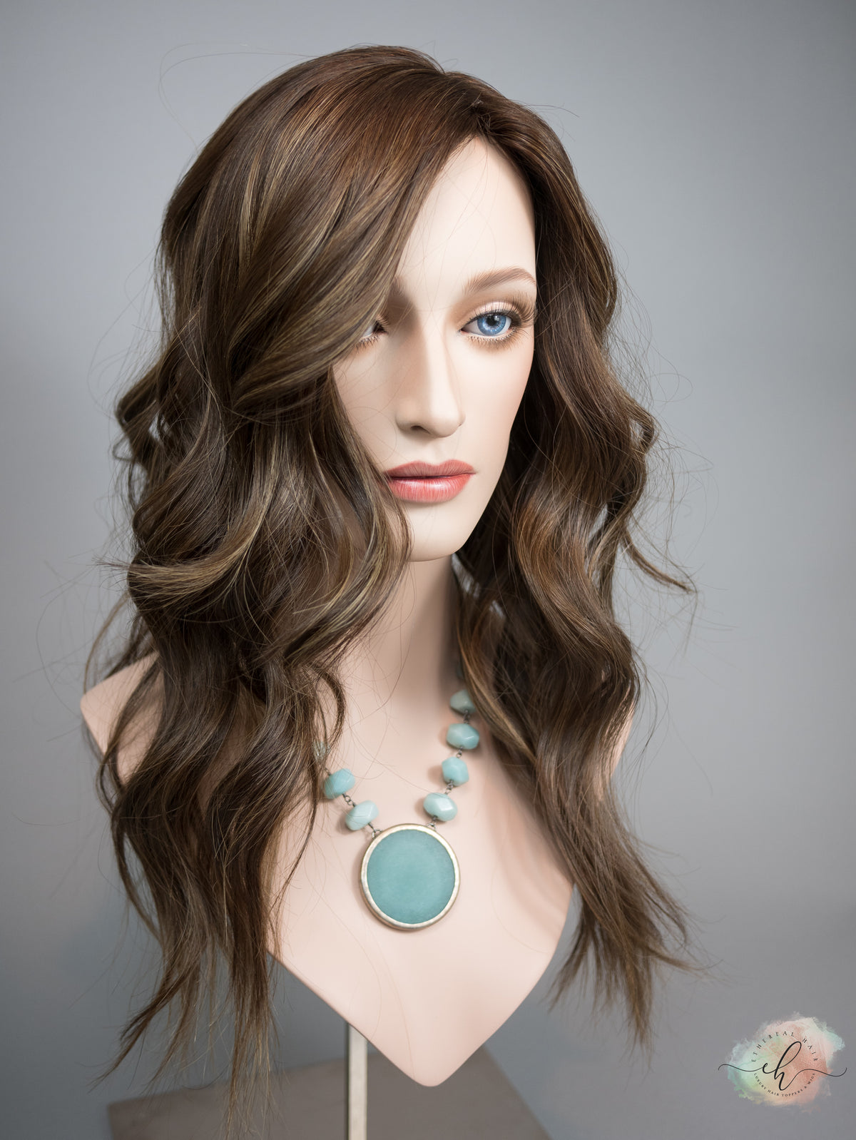 &quot;LENORA&quot; Premium Topper: Silk Top, 9x9, 23&quot;, Fully Handtied