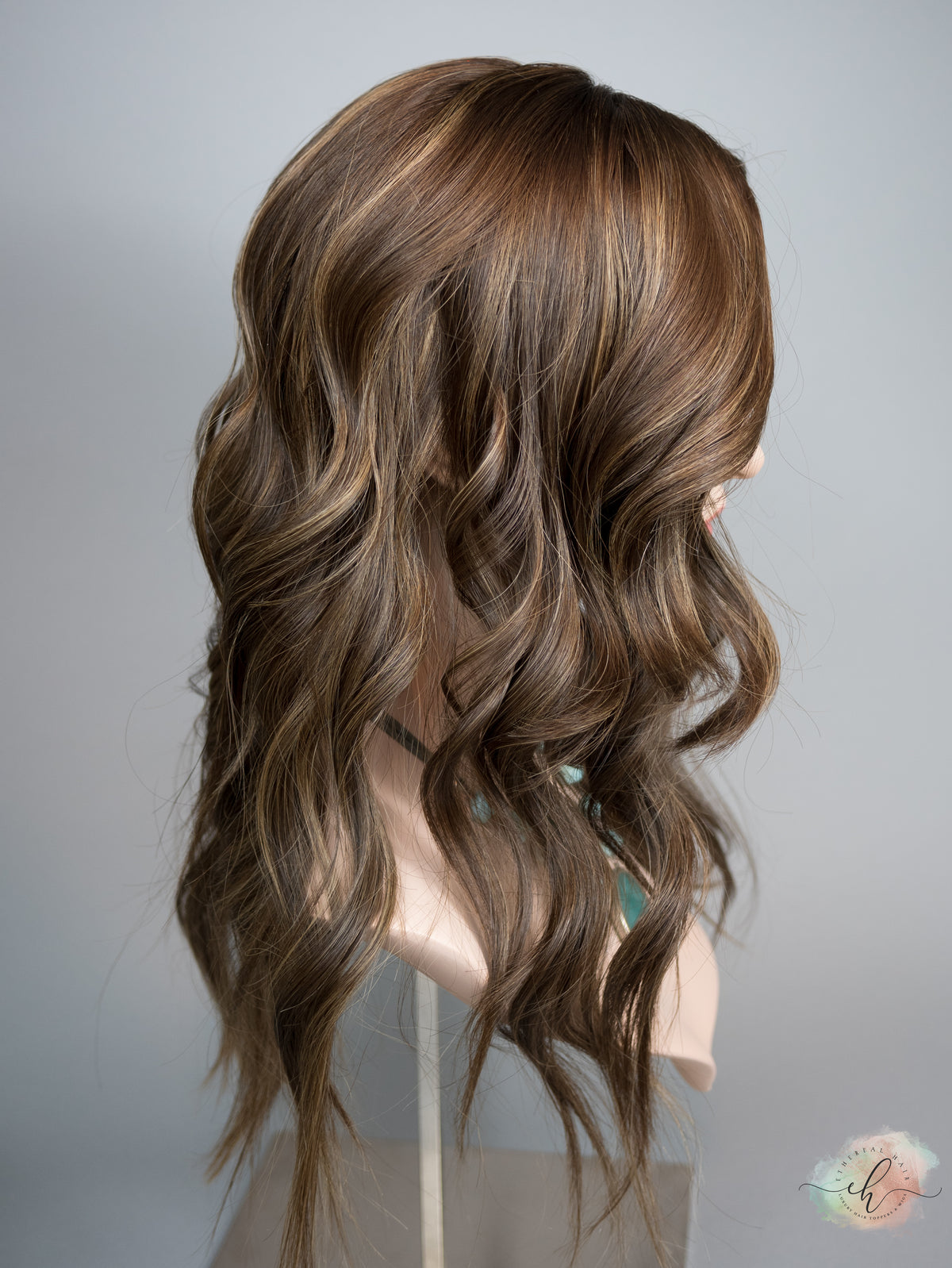 &quot;LENORA&quot; Premium Topper: Silk Top, 9x9, 23&quot;, Fully Handtied