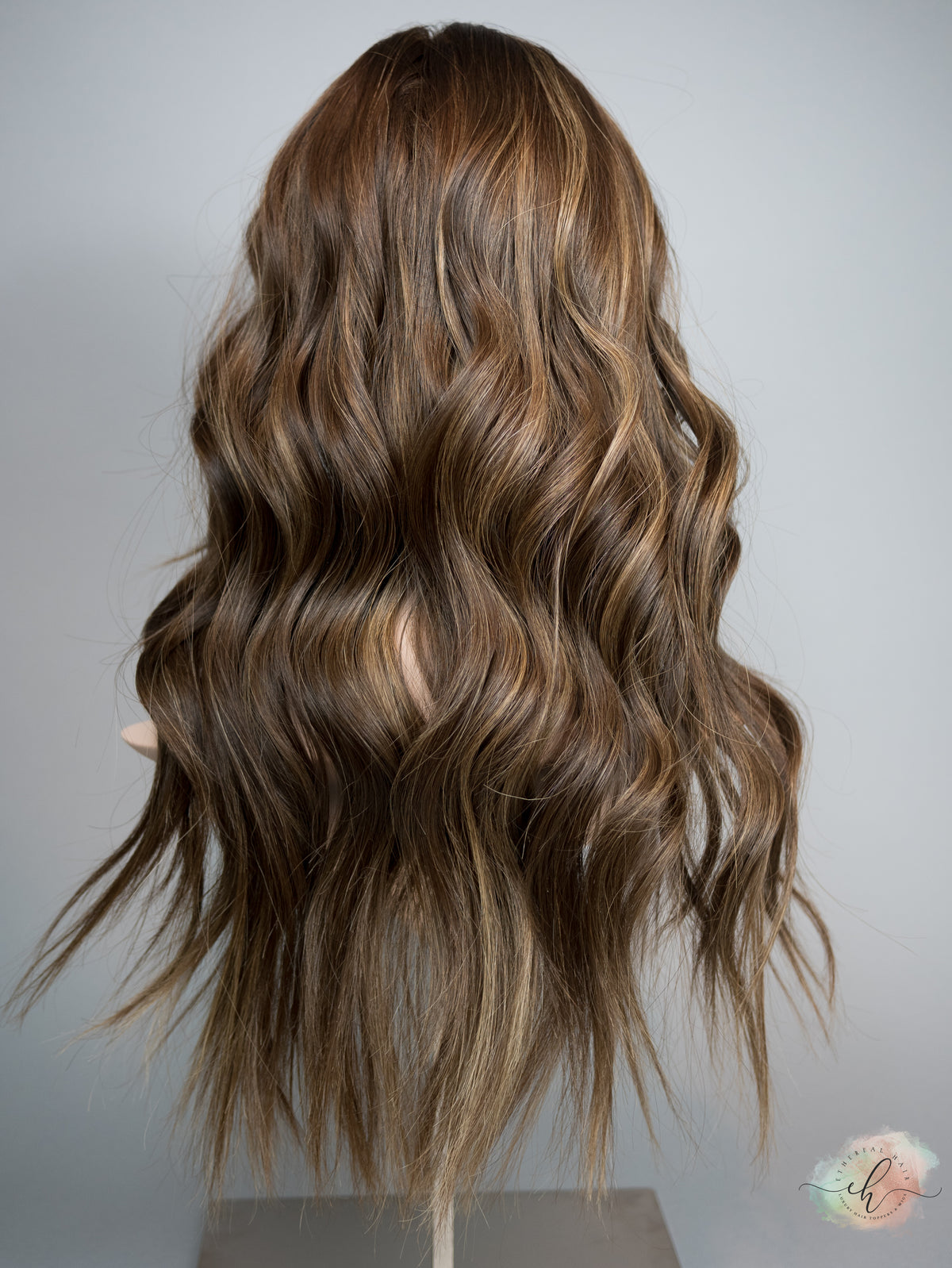 &quot;LENORA&quot; Premium Topper: Silk Top, 9x9, 23&quot;, Fully Handtied