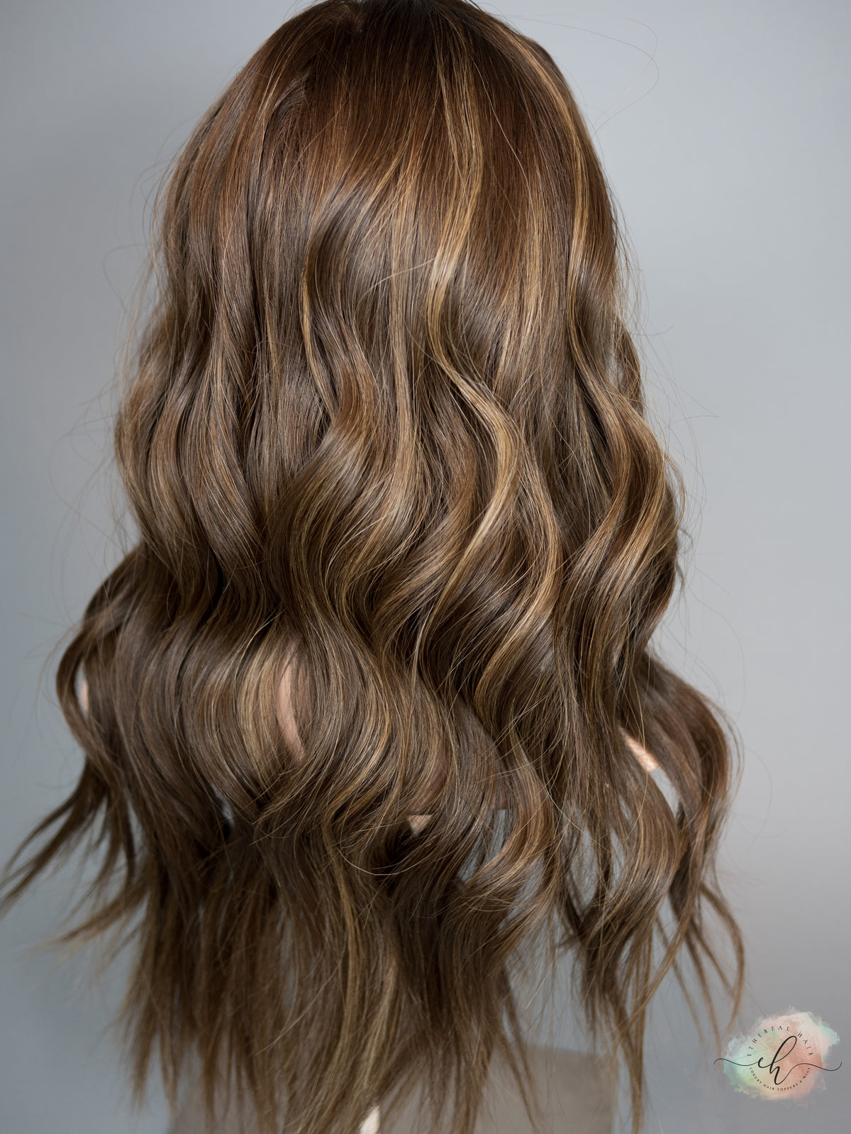 &quot;LENORA&quot; Premium Topper: Silk Top, 9x9, 23&quot;, Fully Handtied