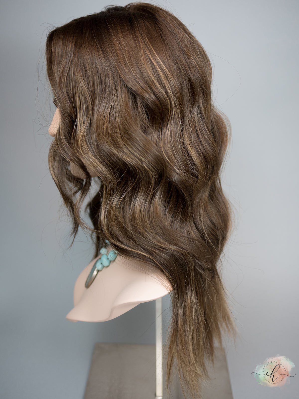 &quot;LENORA&quot; Premium Topper: Silk Top, 9x9, 23&quot;, Fully Handtied