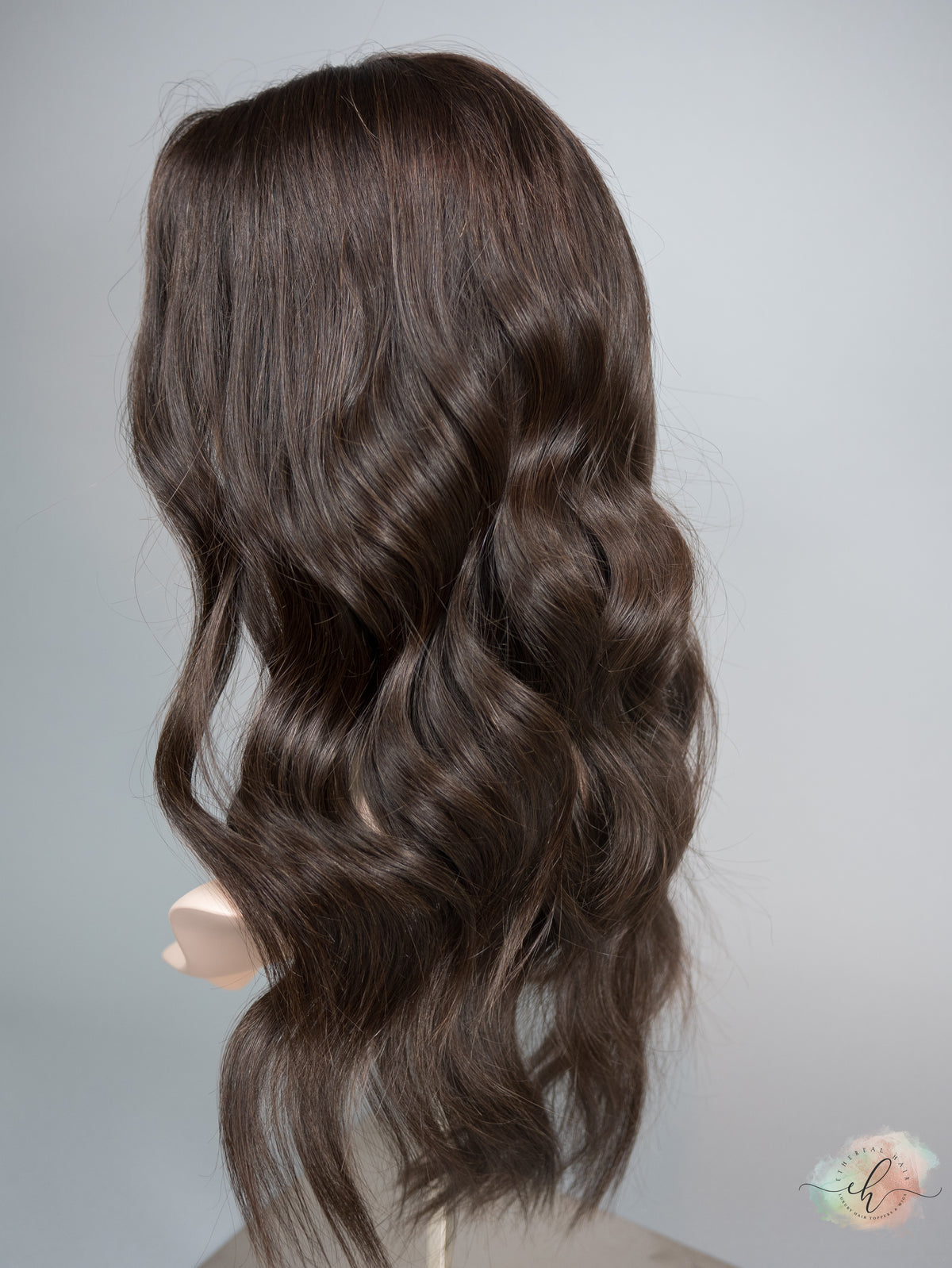 &quot;LARK&quot; Premium Wig: Lace Top, Sz. M, 24&quot;