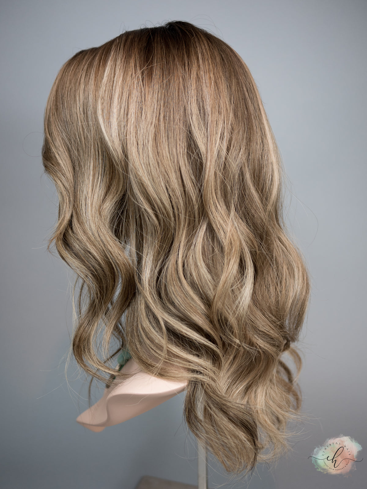 “RISE UP&quot; Exquisite Wig: Silk Top Lace Front, Sz. M, 20&quot;, Medical Cap