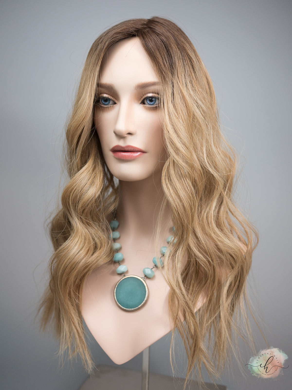 “LIZA" Premium Topper: Silk Top, 7x8, 22-23", Fully Handtied