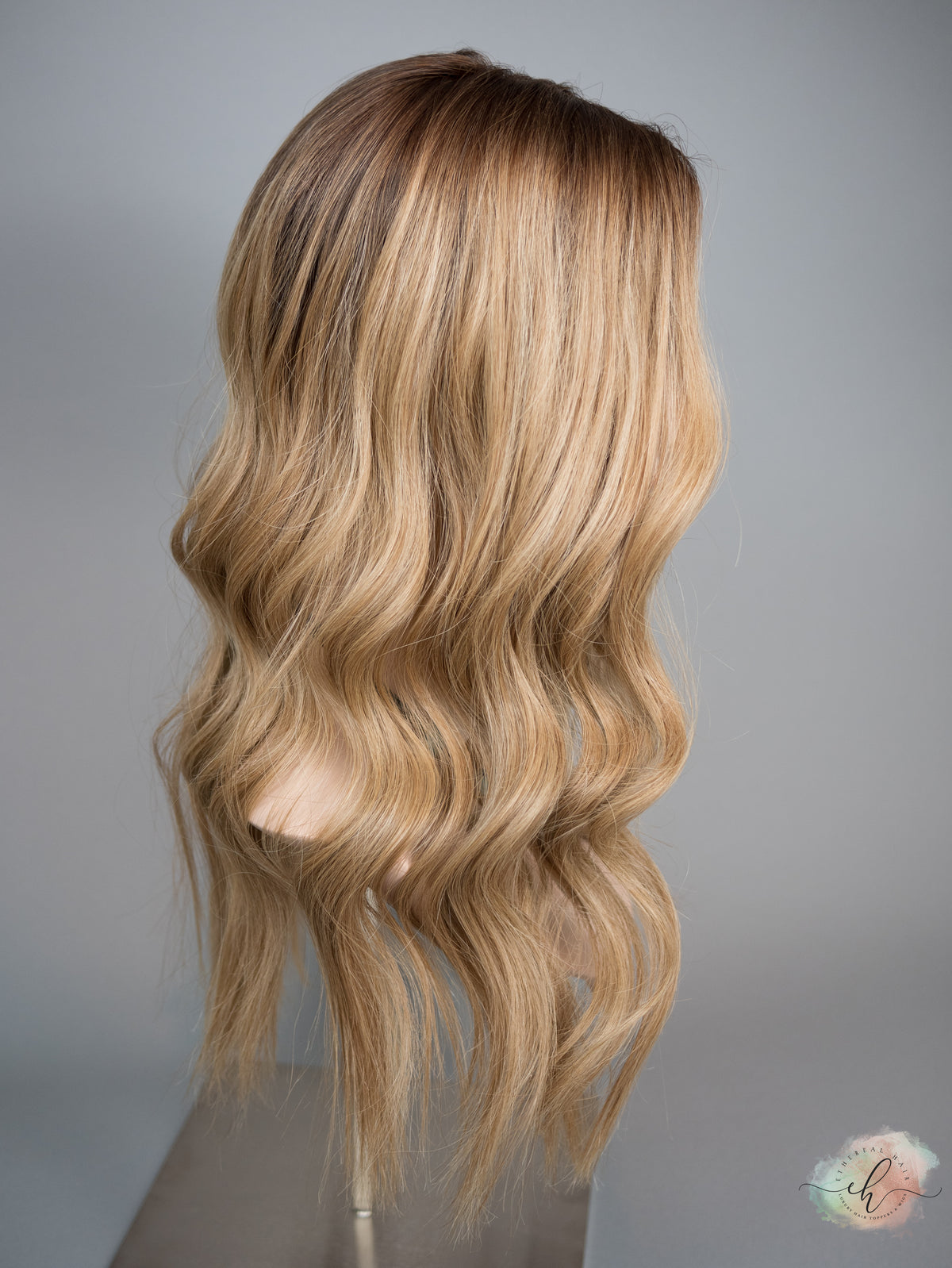 “LIZA" Premium Topper: Silk Top, 7x8, 22-23", Fully Handtied