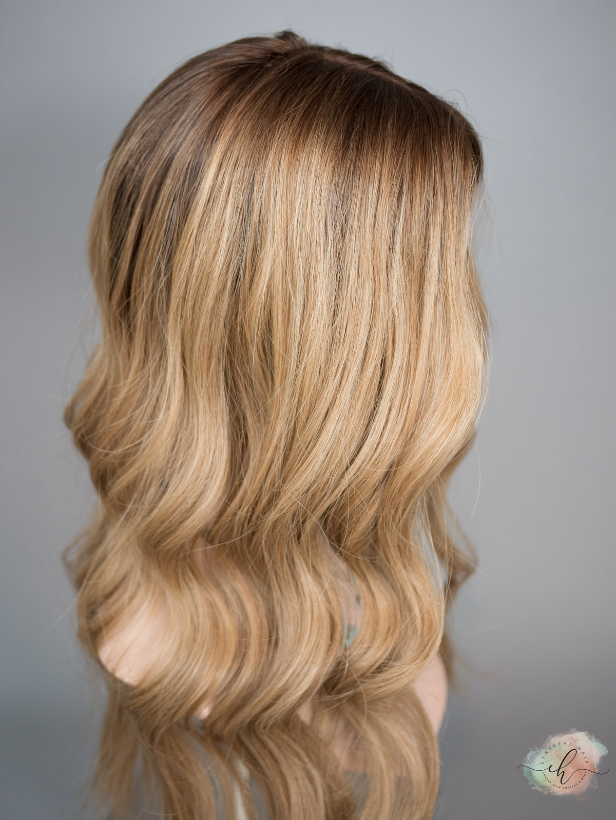 “LIZA" Premium Topper: Silk Top, 7x8, 22-23", Fully Handtied