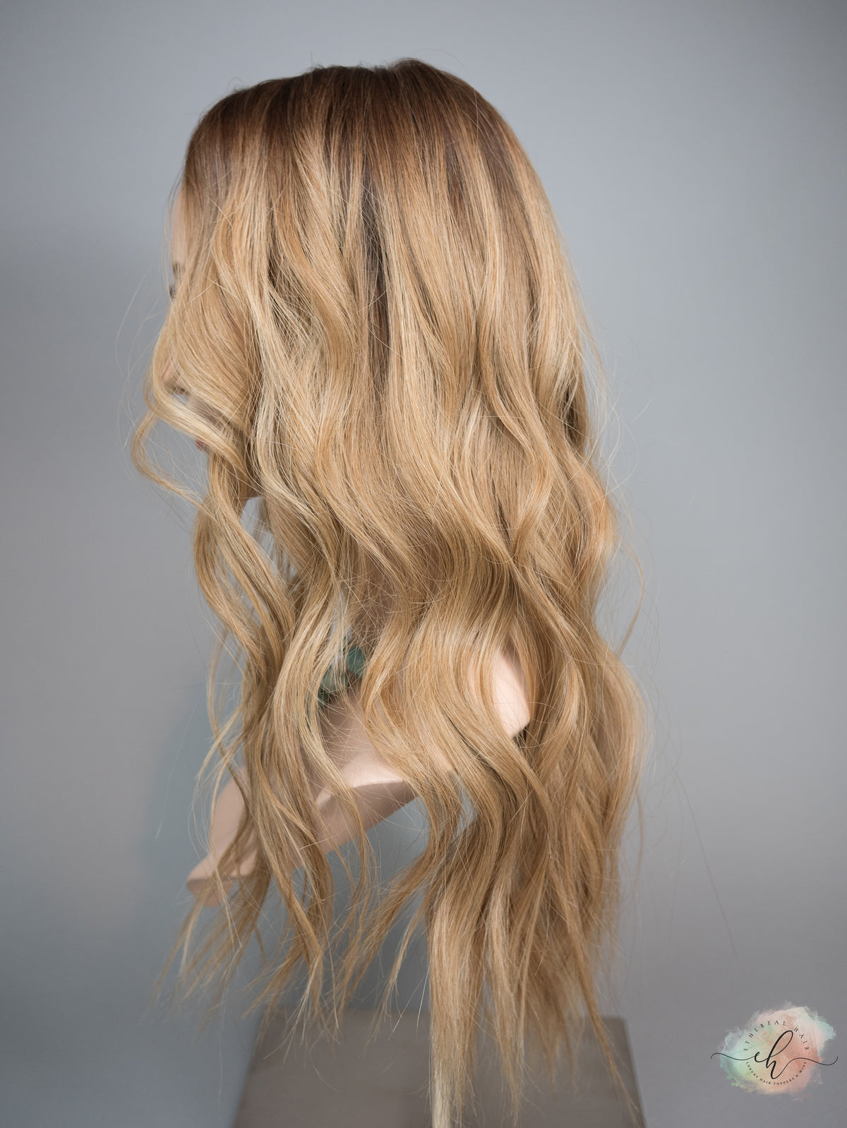 “LIZA" Premium Topper: Silk Top, 7x8, 22-23", Fully Handtied