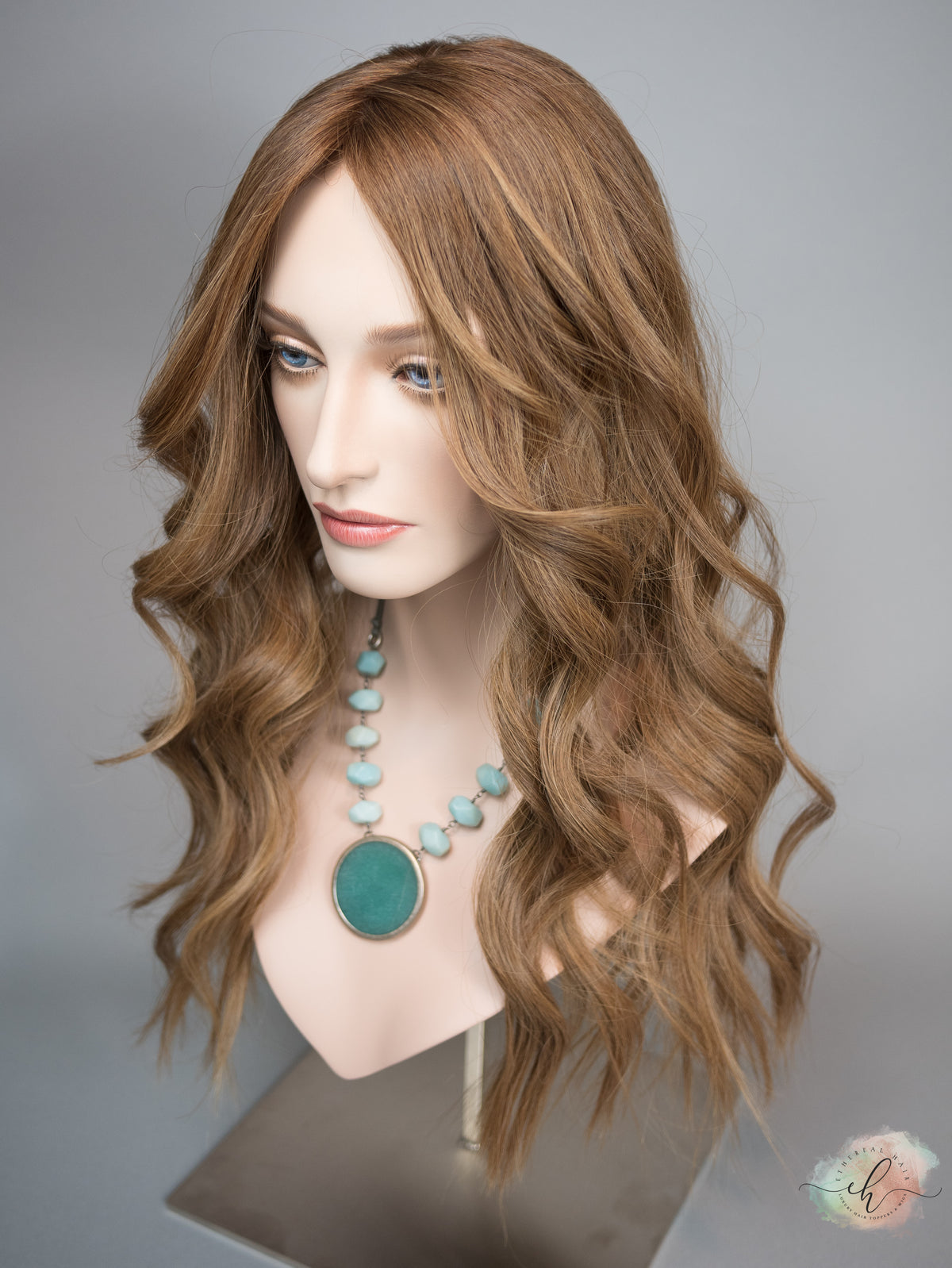 &quot;LILY&quot; Premium Topper: Silk Top, 9x9, 24-25&quot;, Fully Handtied