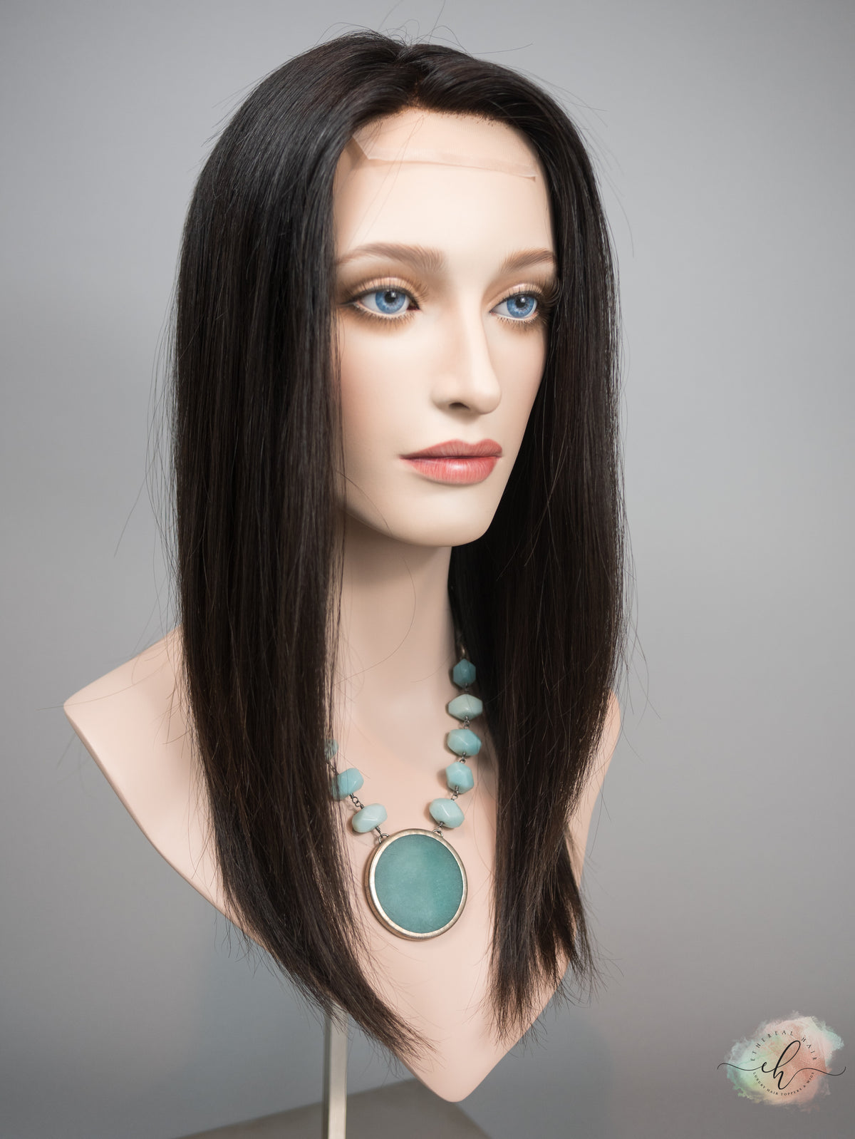 "RHIANNON" Premium Topper: Lace Top, 8x8, 17-19", Light Density