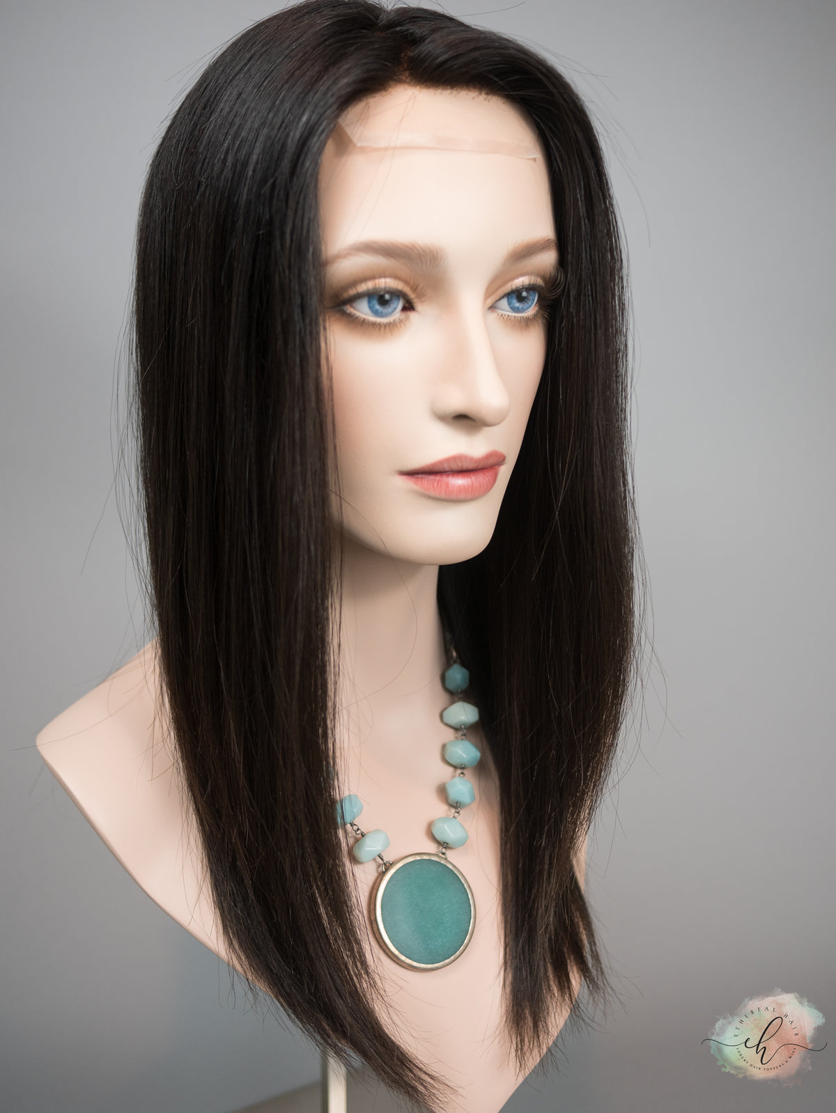 "RHIANNON" Premium Topper: Lace Top, 8x8, 17-19", Light Density