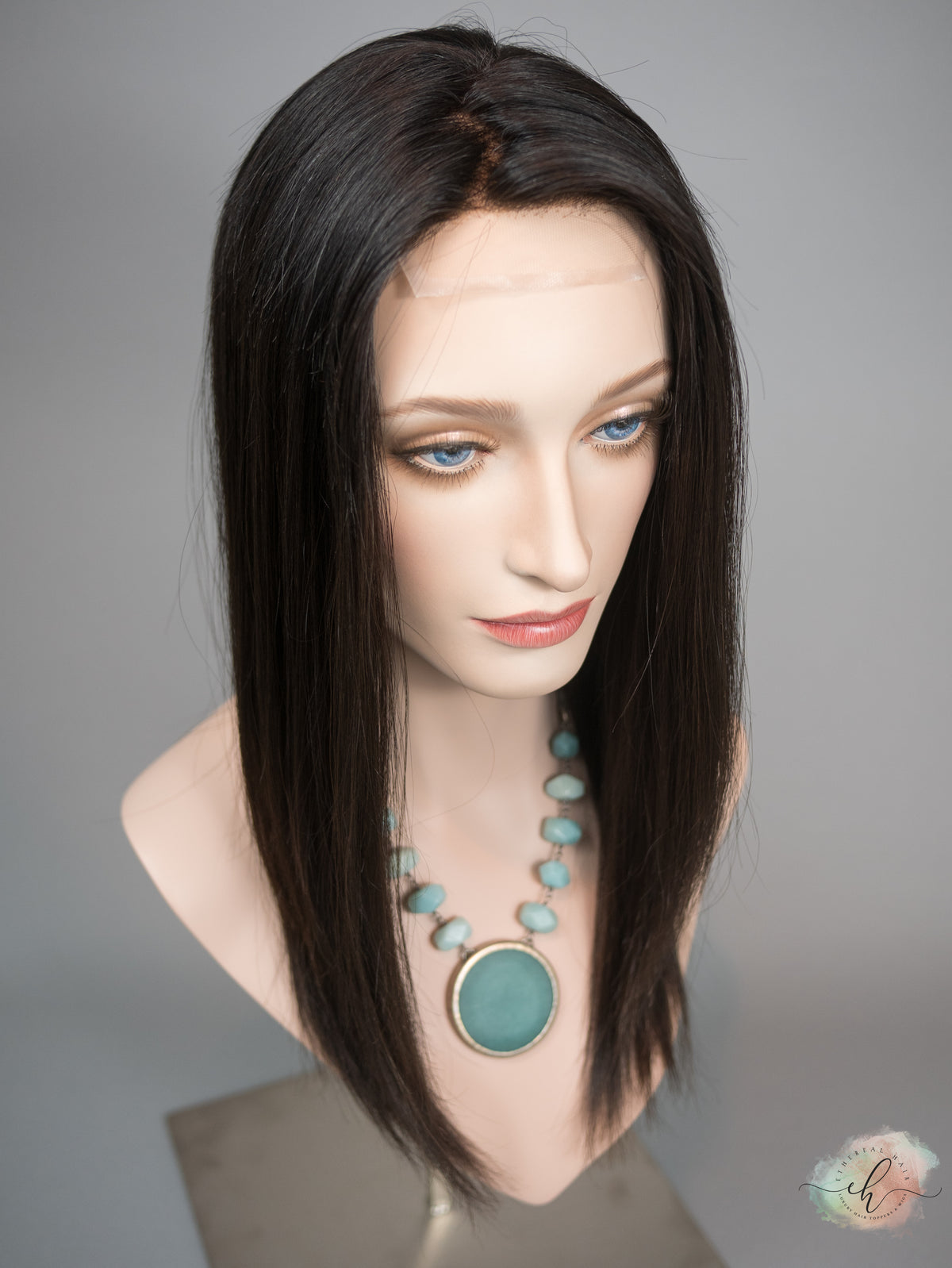 "RHIANNON" Premium Topper: Lace Top, 8x8, 17-19", Light Density