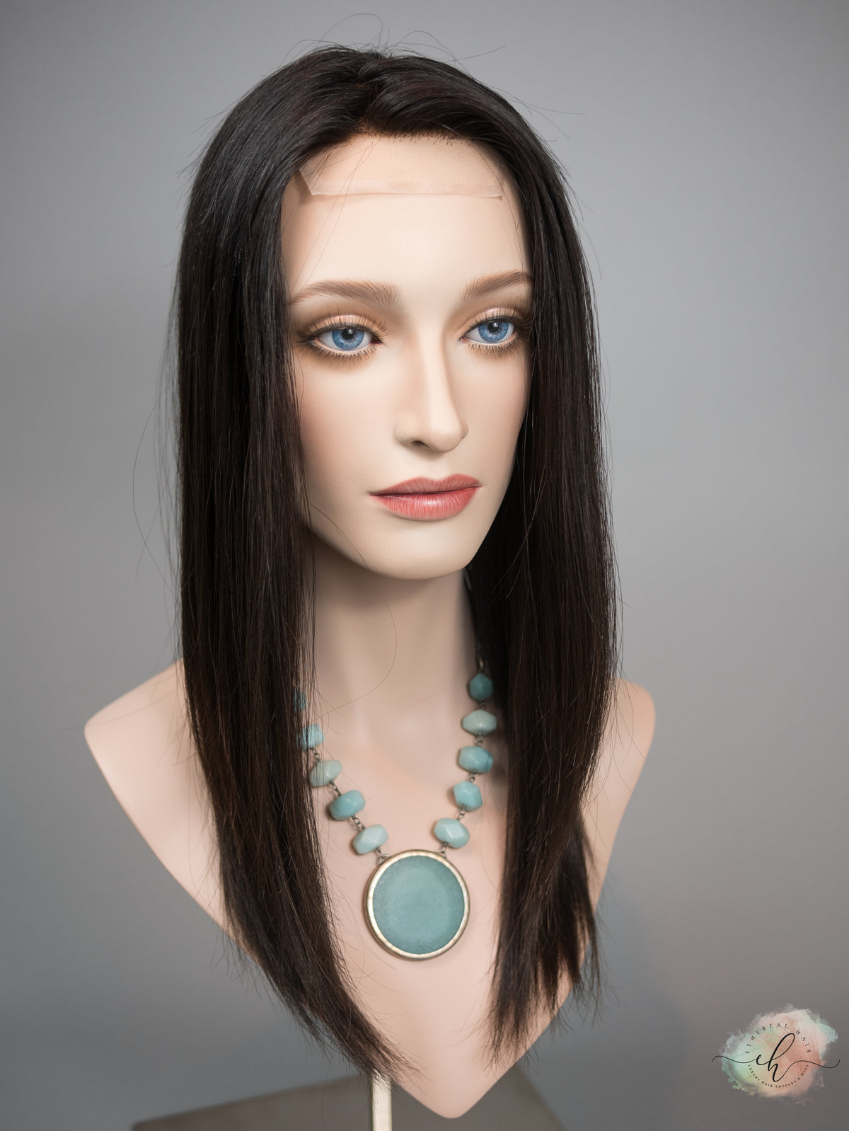 "RHIANNON" Premium Topper: Lace Top, 8x8, 17-19", Light Density