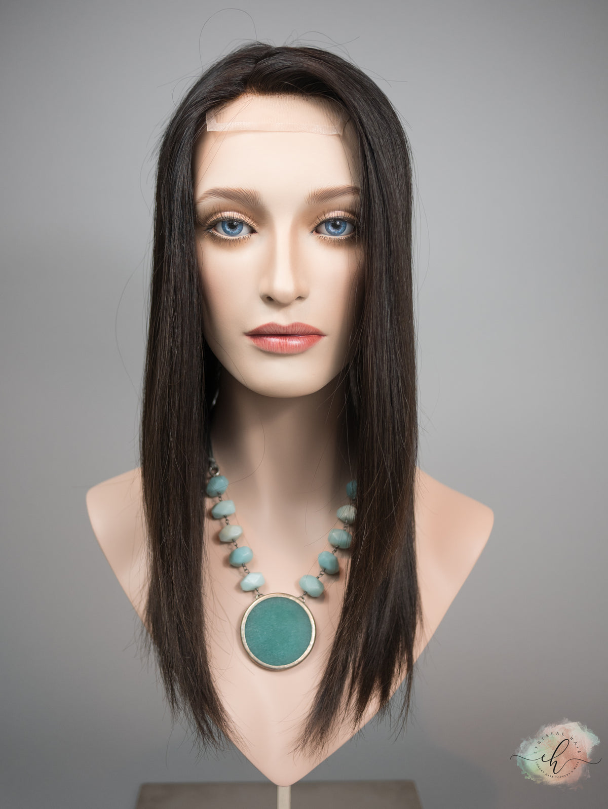 "RHIANNON" Premium Topper: Lace Top, 8x8, 17-19", Light Density