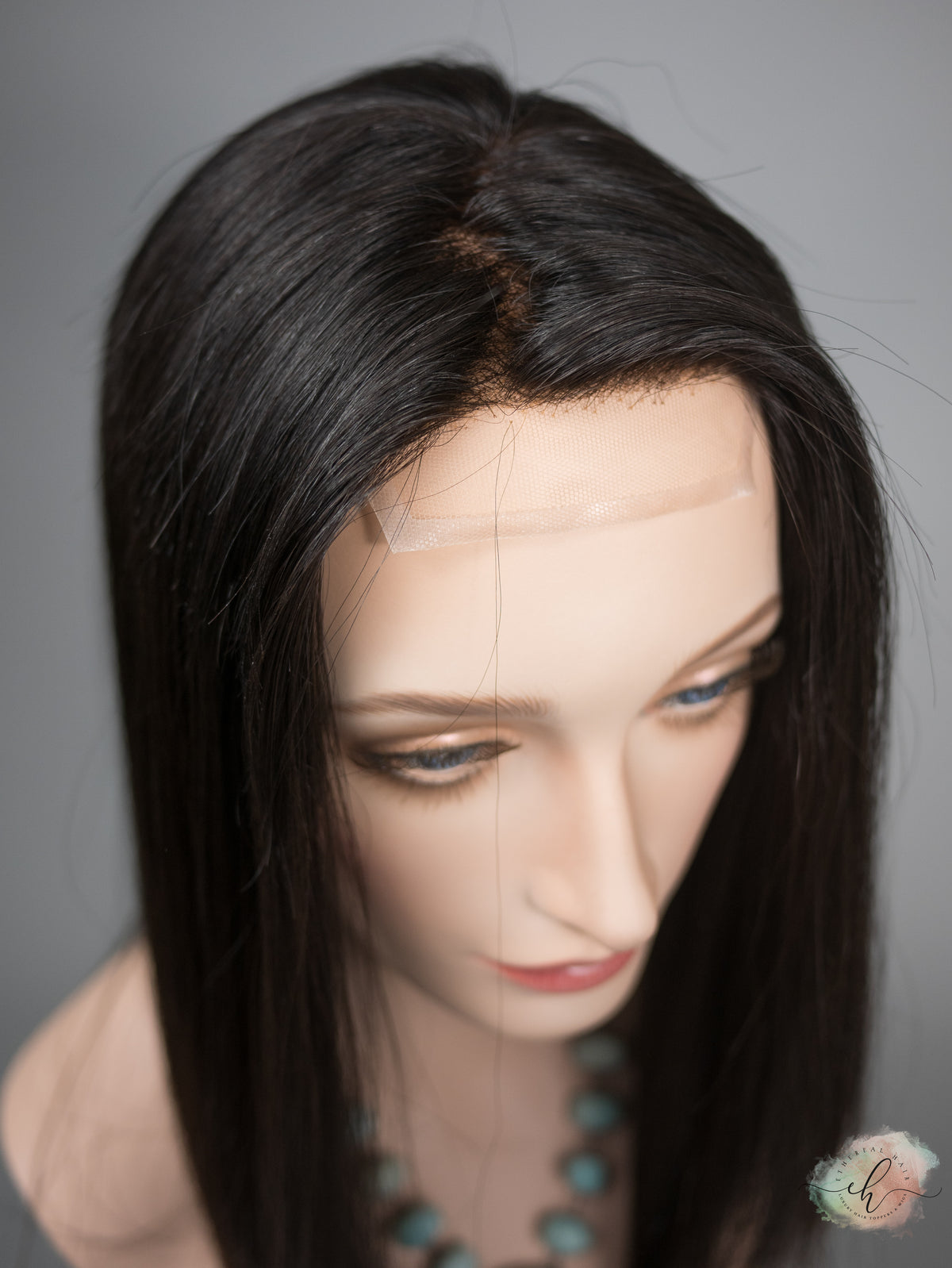 "RHIANNON" Premium Topper: Lace Top, 8x8, 17-19", Light Density