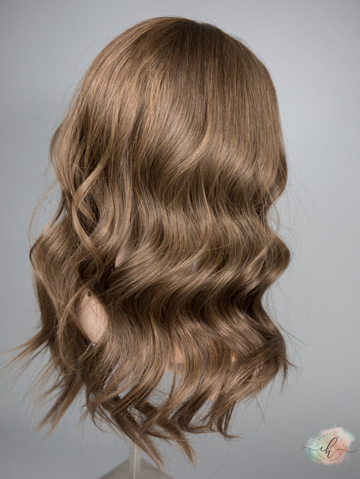 &quot;ELISE&quot; Premium Topper: Silk Top, 8x8, 19-21&quot;, MACHINE SILK TOP