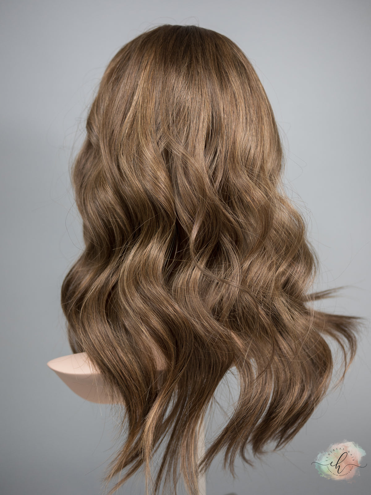 &quot;ELISE&quot; Premium Topper: Silk Top, 8x8, 19-21&quot;, MACHINE SILK TOP