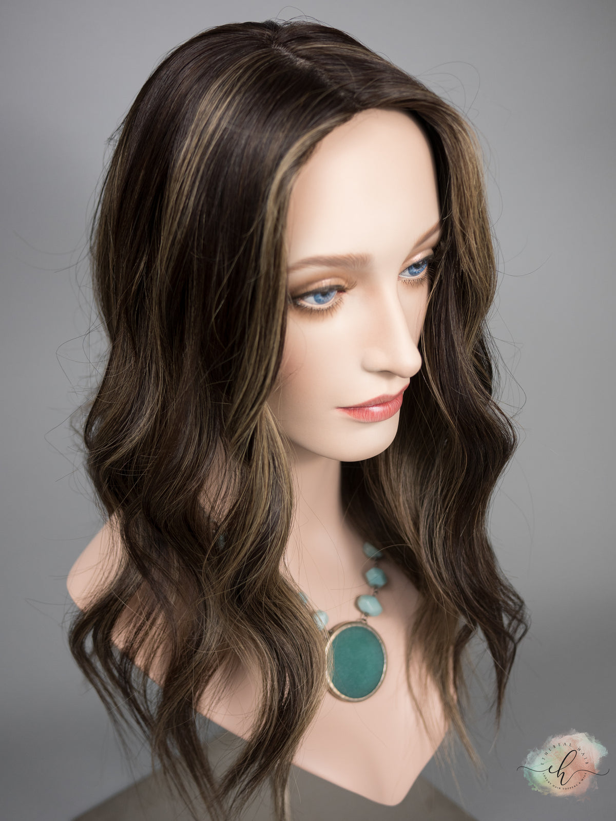 "SERAPHINA" Premium Topper: Silk Top, 9x9, 21", MACHINE SILK TOP