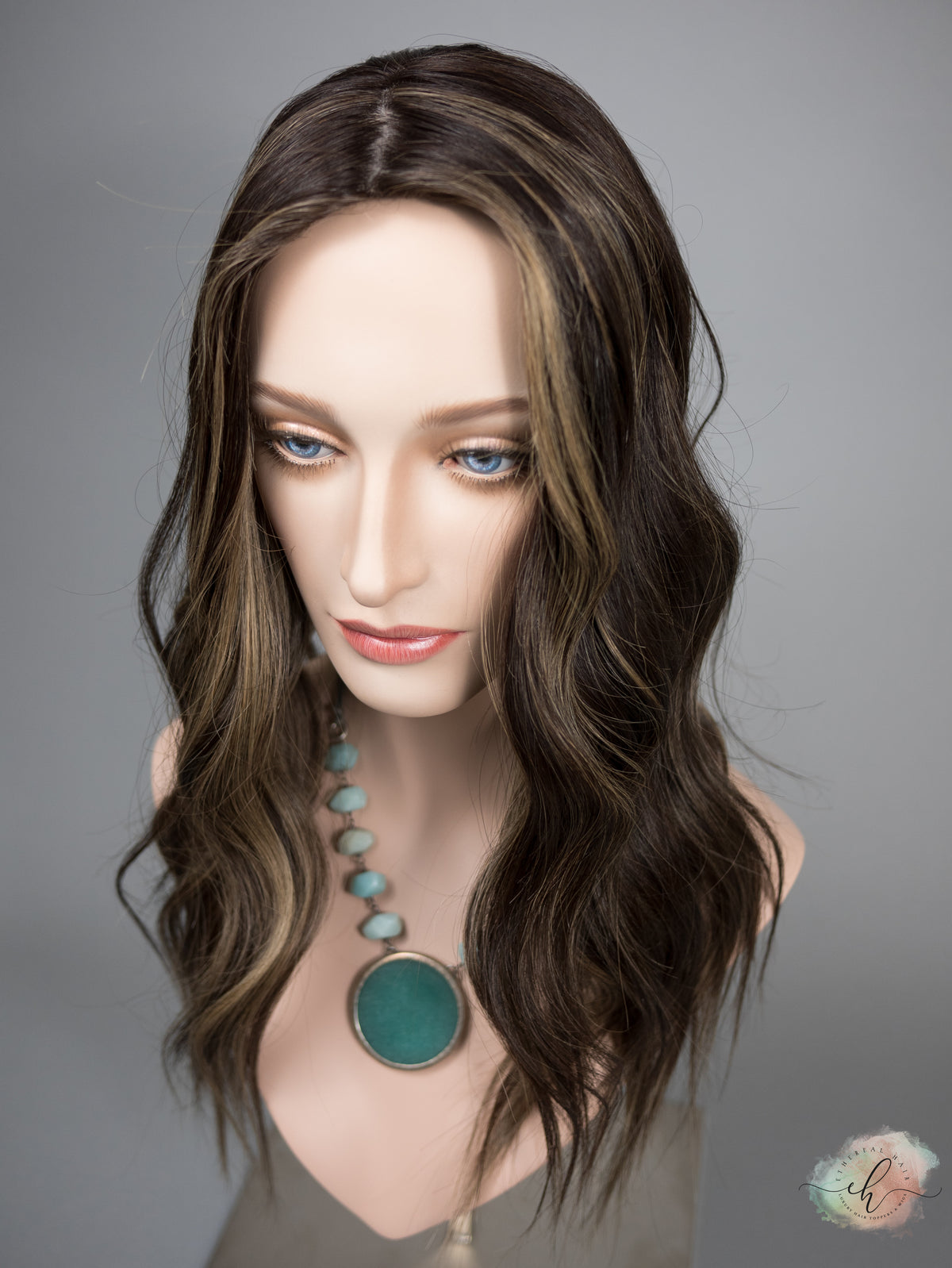"SERAPHINA" Premium Topper: Silk Top, 9x9, 21", MACHINE SILK TOP