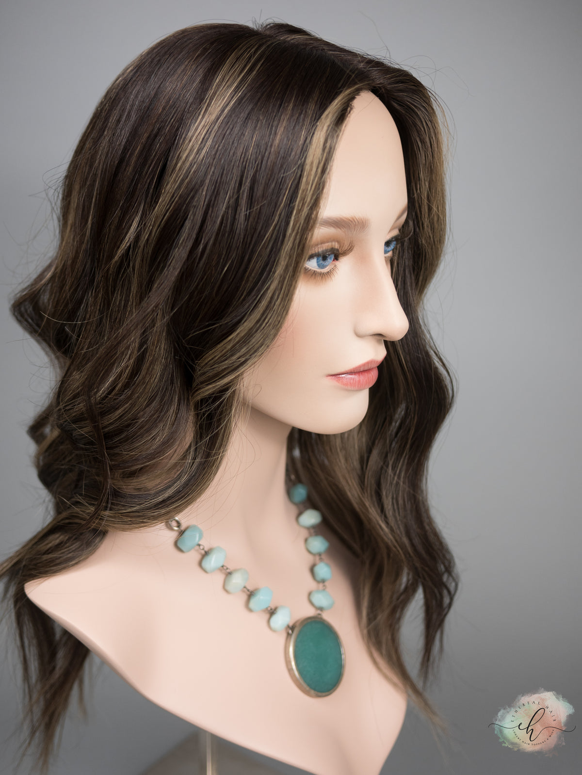 "SERAPHINA" Premium Topper: Silk Top, 9x9, 21", MACHINE SILK TOP