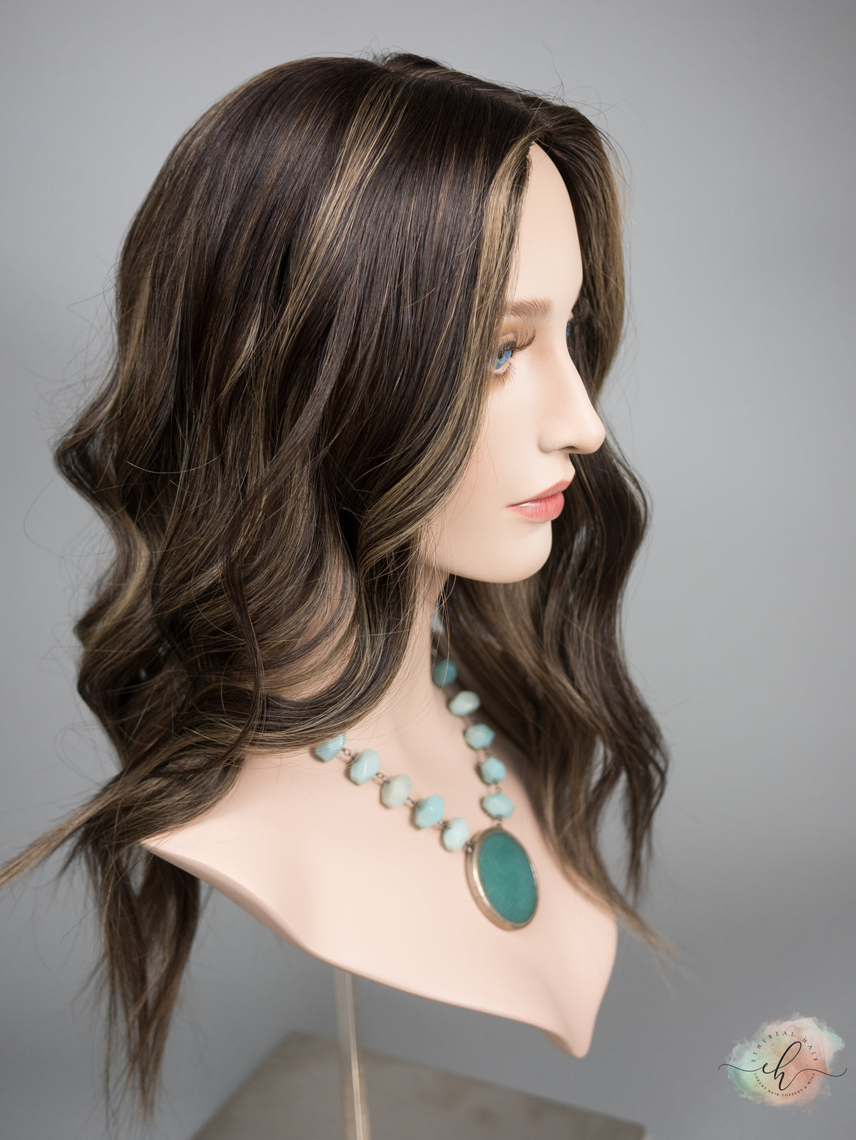 "SERAPHINA" Premium Topper: Silk Top, 9x9, 21", MACHINE SILK TOP