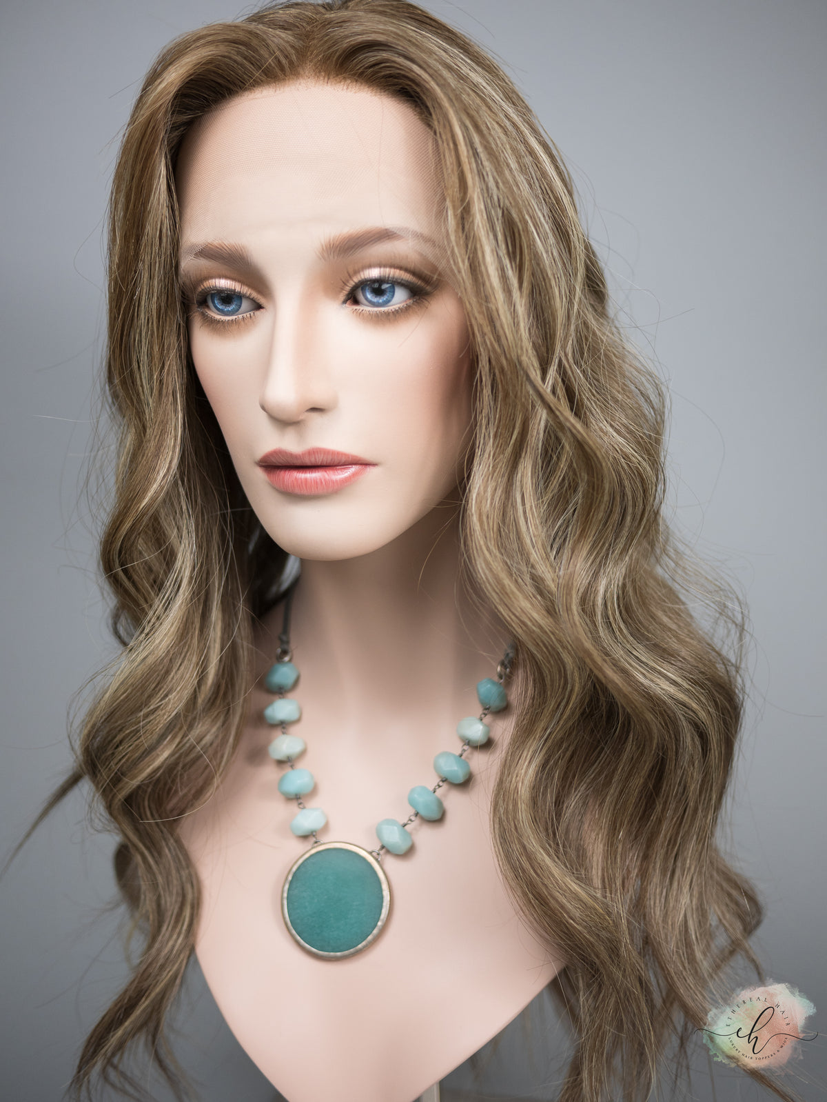 &quot;CHARLOTTE&quot; Premium Wig: Lace Top, Sz. M, 26-27&quot;