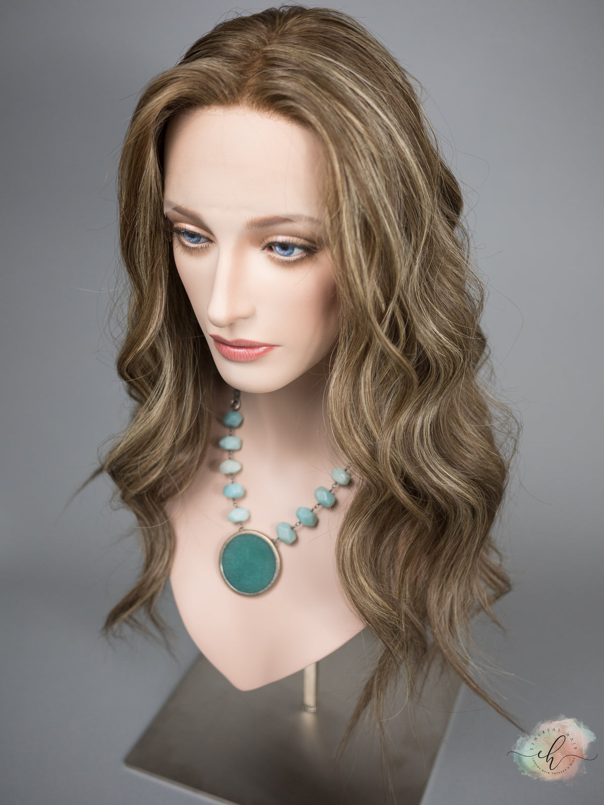 &quot;CHARLOTTE&quot; Premium Wig: Lace Top, Sz. M, 26-27&quot;