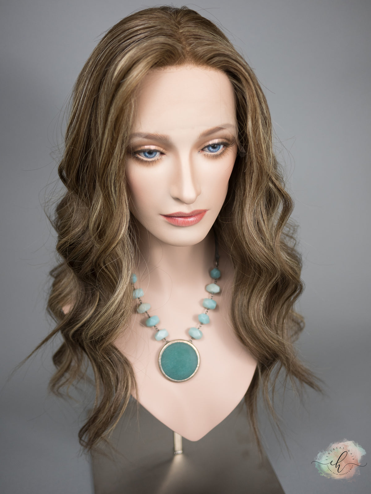 &quot;CHARLOTTE&quot; Premium Wig: Lace Top, Sz. M, 26-27&quot;